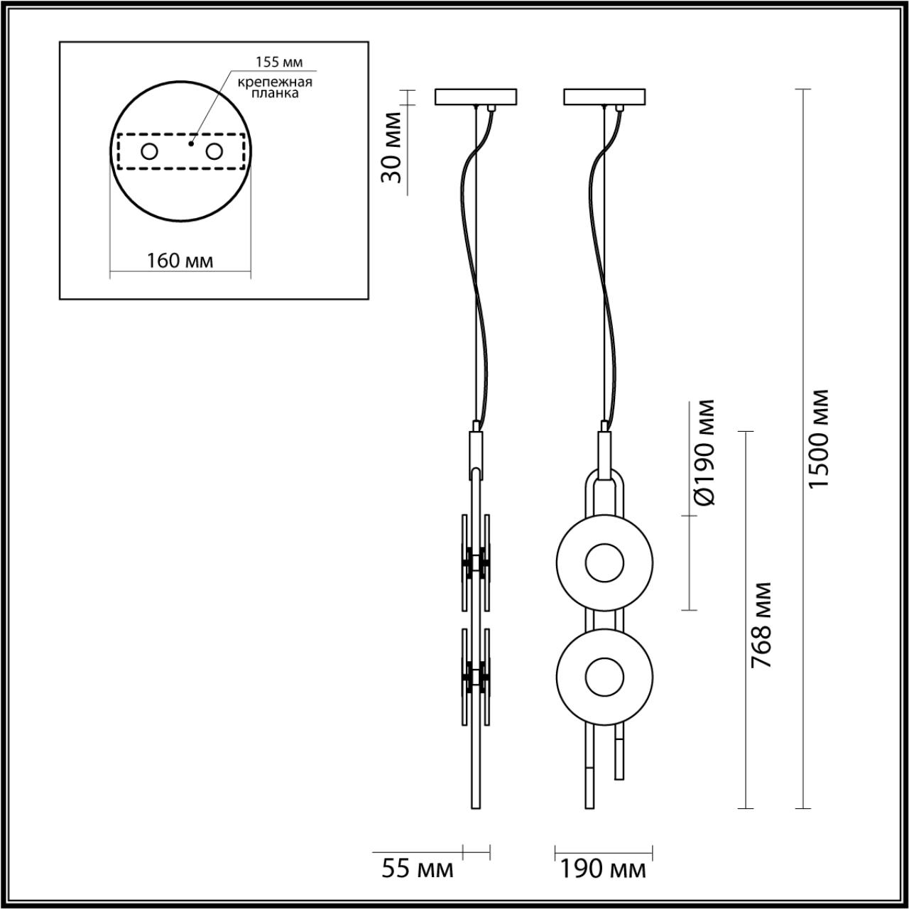 картинка 5407/23L MODERN Odeon Light Подвесной светильник MAGNET от магазина pro-decor.kz
