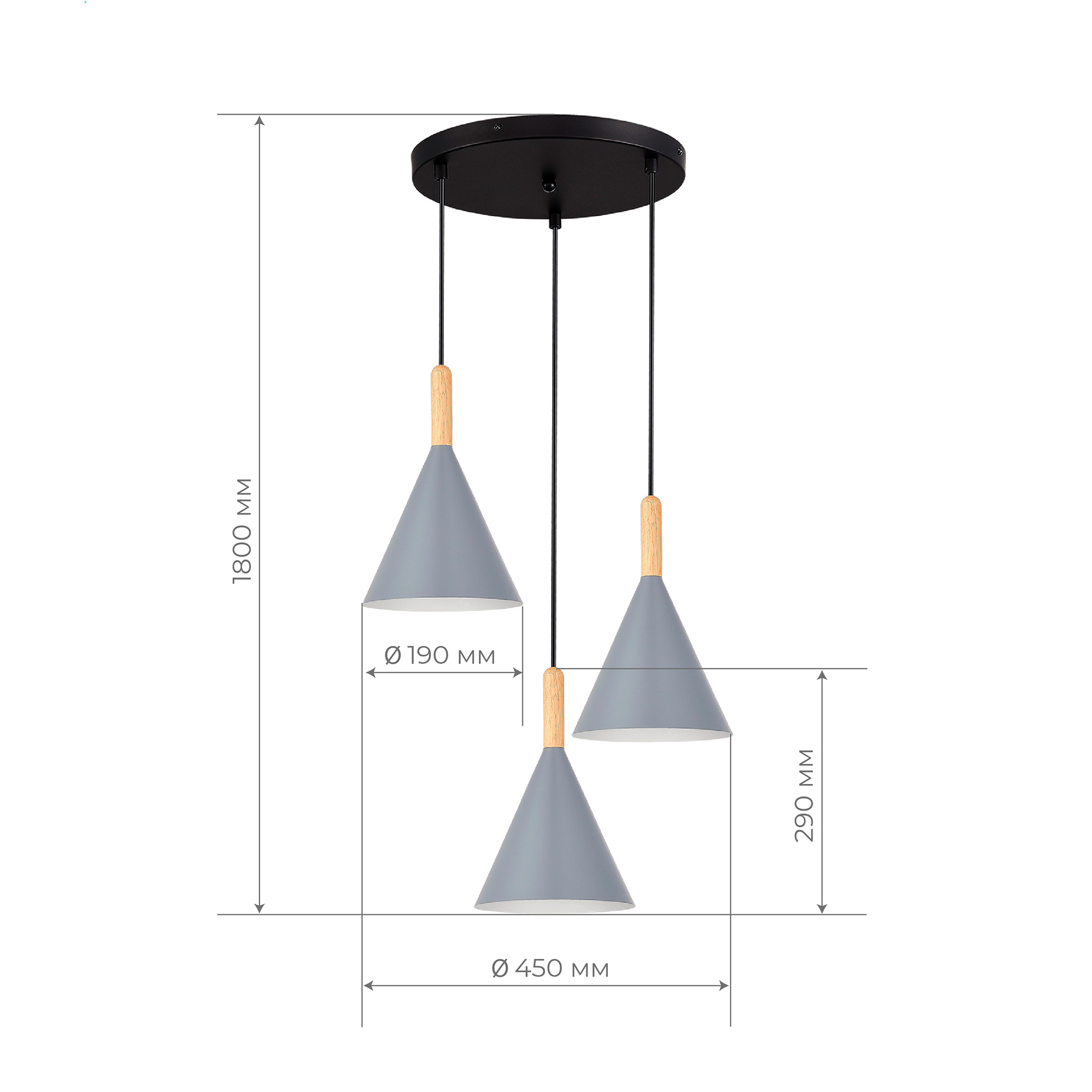 картинка SLE1255-433-03 Светильник подвесной от магазина pro-decor.kz