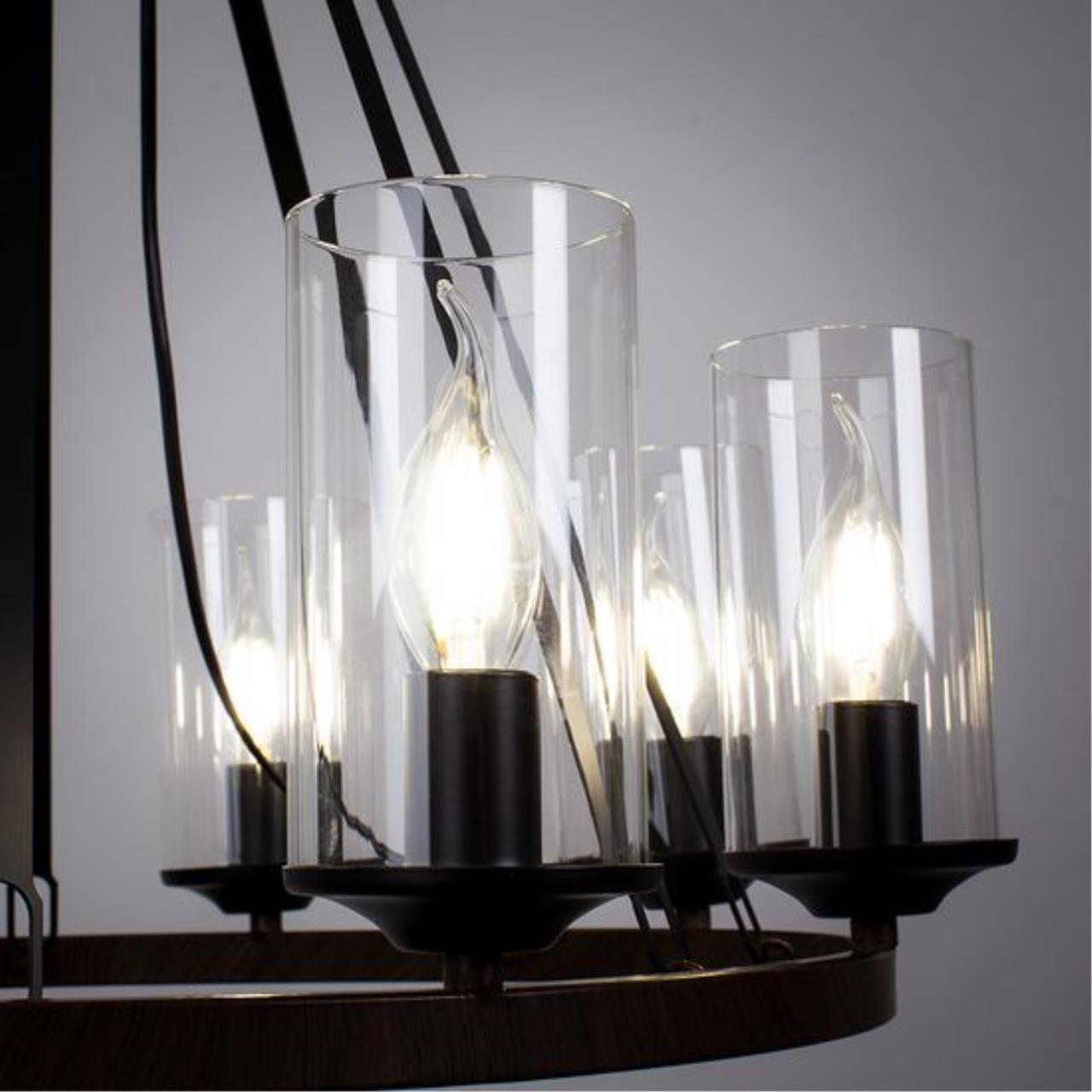 картинка Подвесной светильник Arte Lamp DALIM A7014SP-8BK от магазина pro-decor.kz