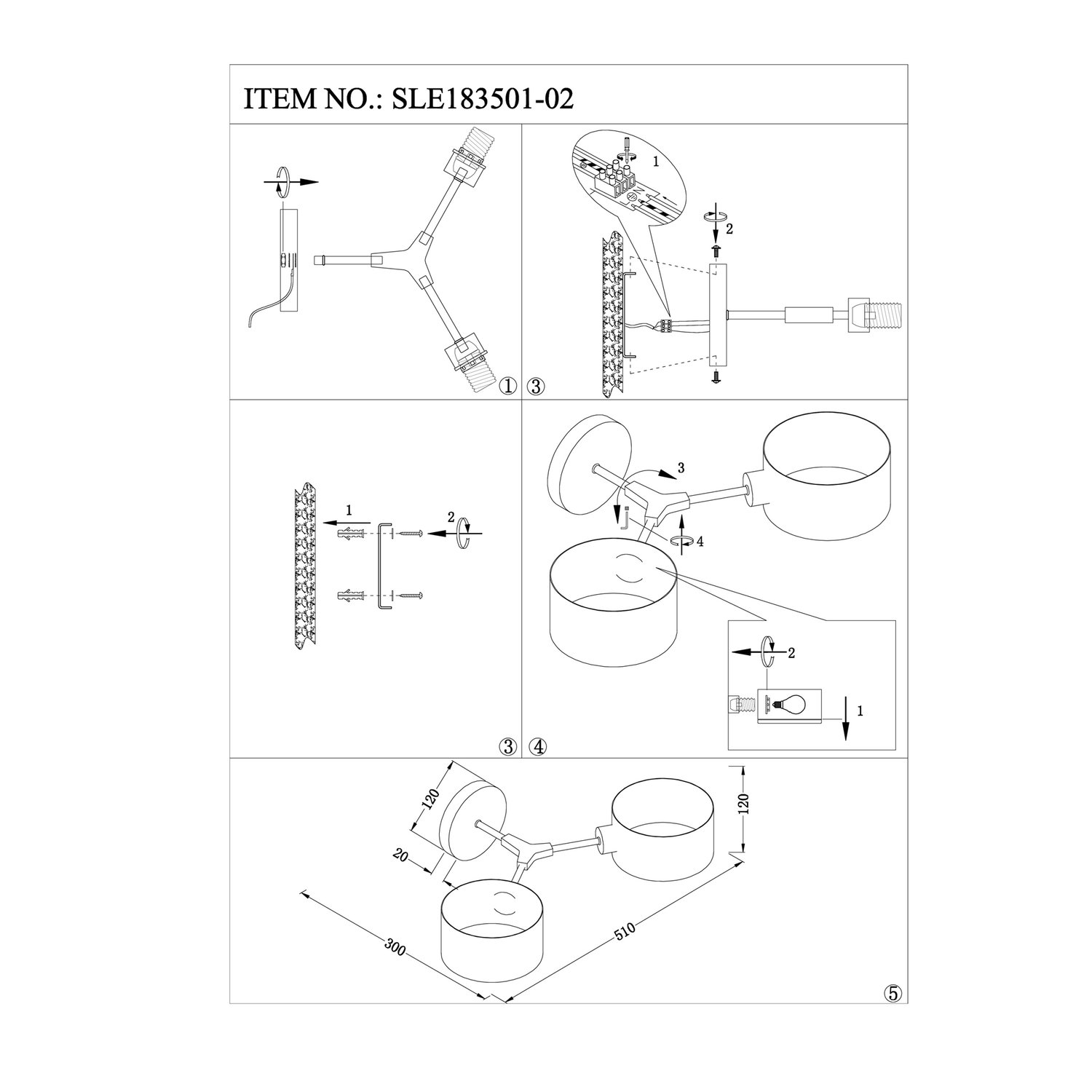 картинка Бра Evoluce Gimento SLE183501-02 от магазина pro-decor.kz