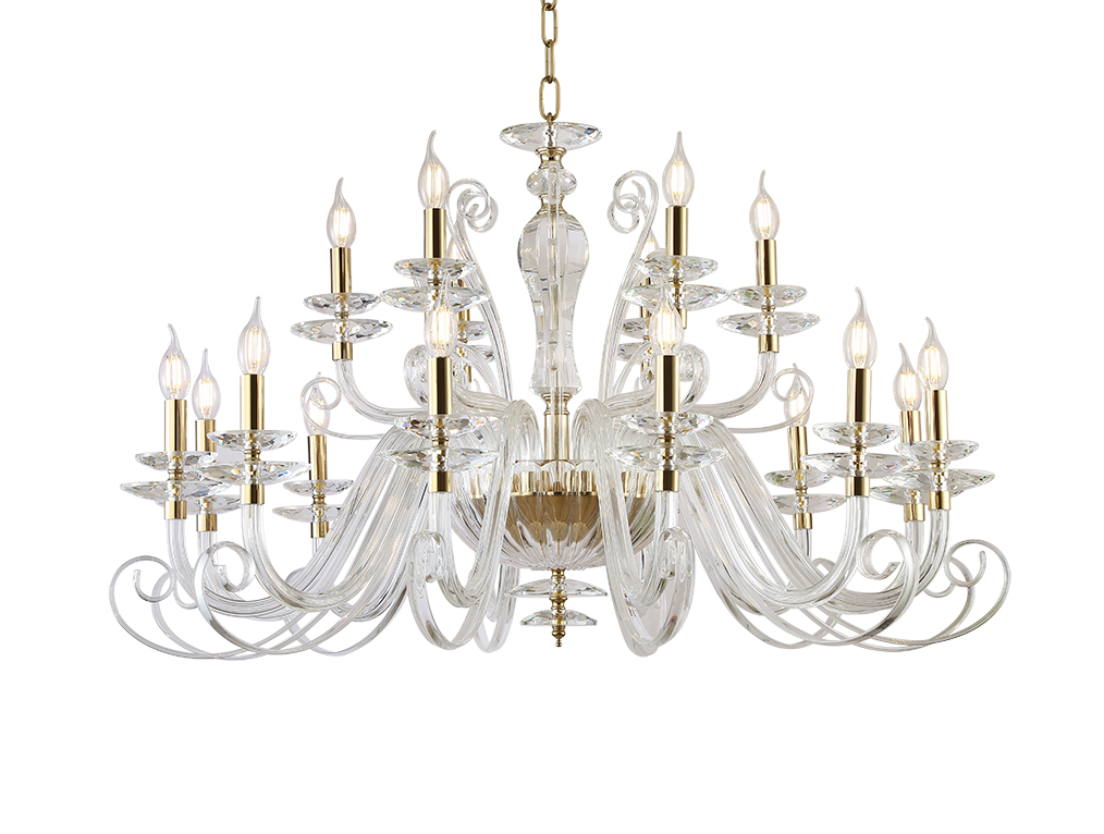 картинка NEWPORT 8570 8576+12/C gold polished , Люстра от магазина pro-decor.kz