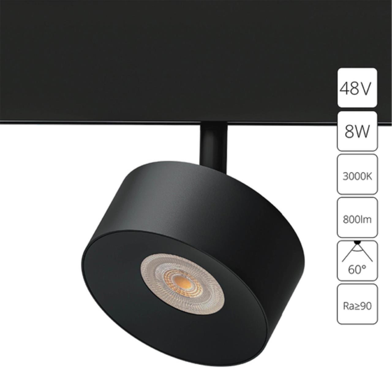 картинка Магнитный трековый светильник Arte Lamp LINEA A4781PL-1BK от магазина pro-decor.kz
