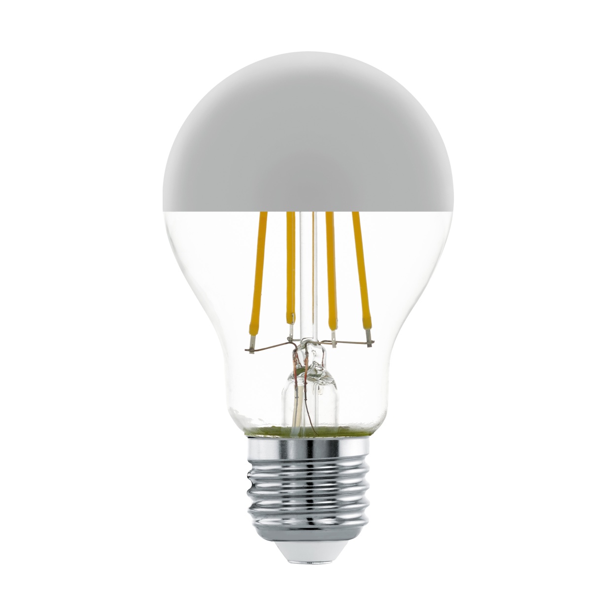 картинка 11834 Светодиодная лампа А60, 7W(E27), 2700k, 806lm, хром от магазина pro-decor.kz