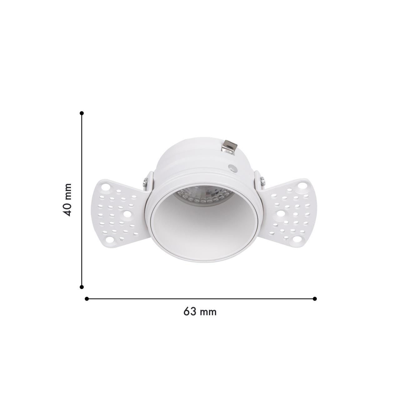 картинка Врезной светильник под штукатурку Lamppu 4526-1C от магазина pro-decor.kz