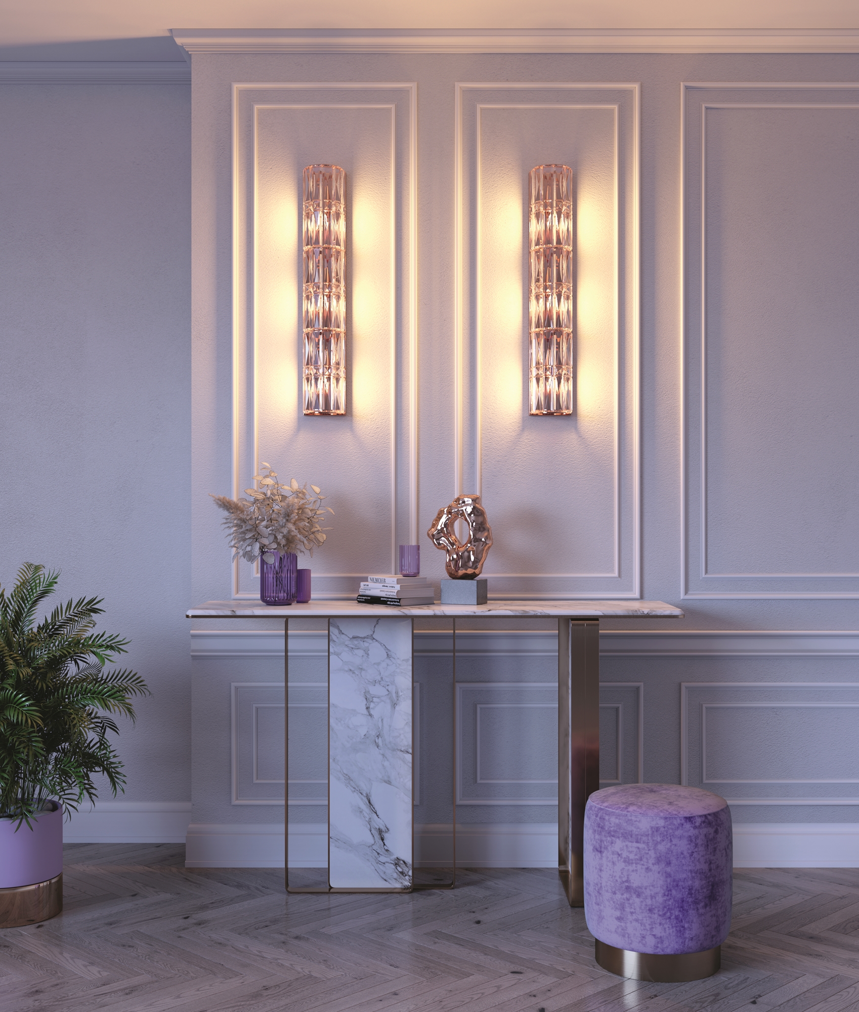 картинка Настенный светильник (бра) Maytoni MOD094WL-03G от магазина pro-decor.kz