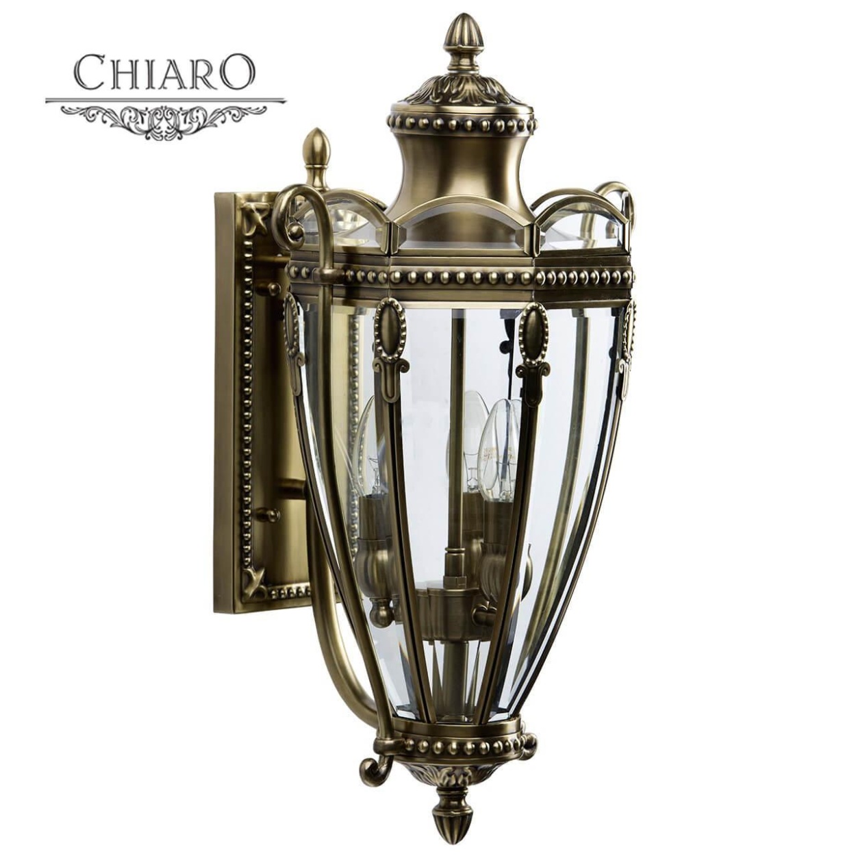 картинка Уличный настенный светильник Chiaro Мидос 802020903 от магазина pro-decor.kz