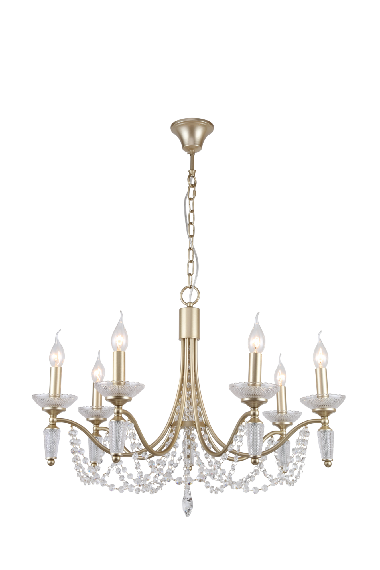 картинка Подвесная люстра Freya Zoe FR2009PL-07G от магазина pro-decor.kz