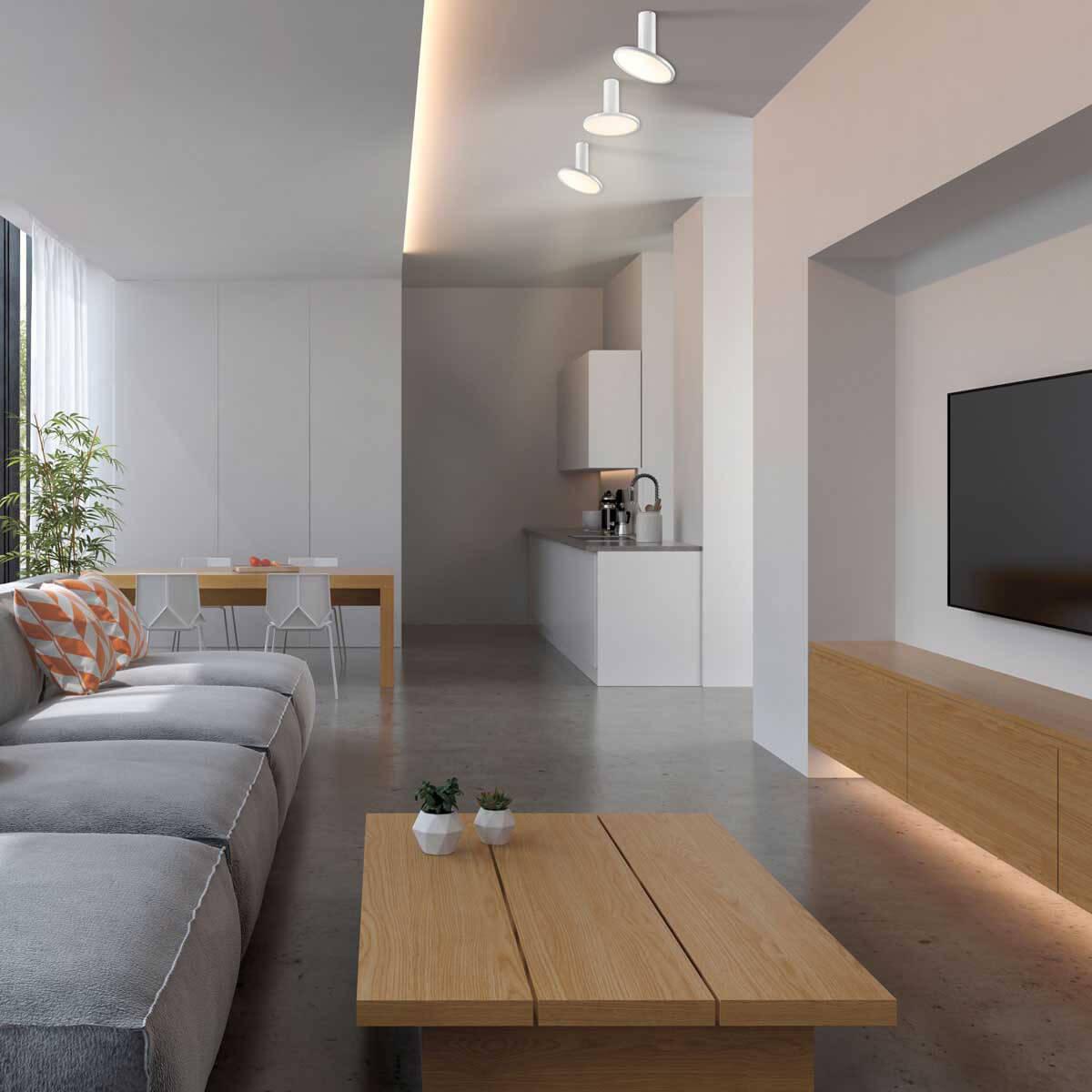 картинка Потолочный светодиодный светильник Novotech Over Hat 358347 от магазина pro-decor.kz