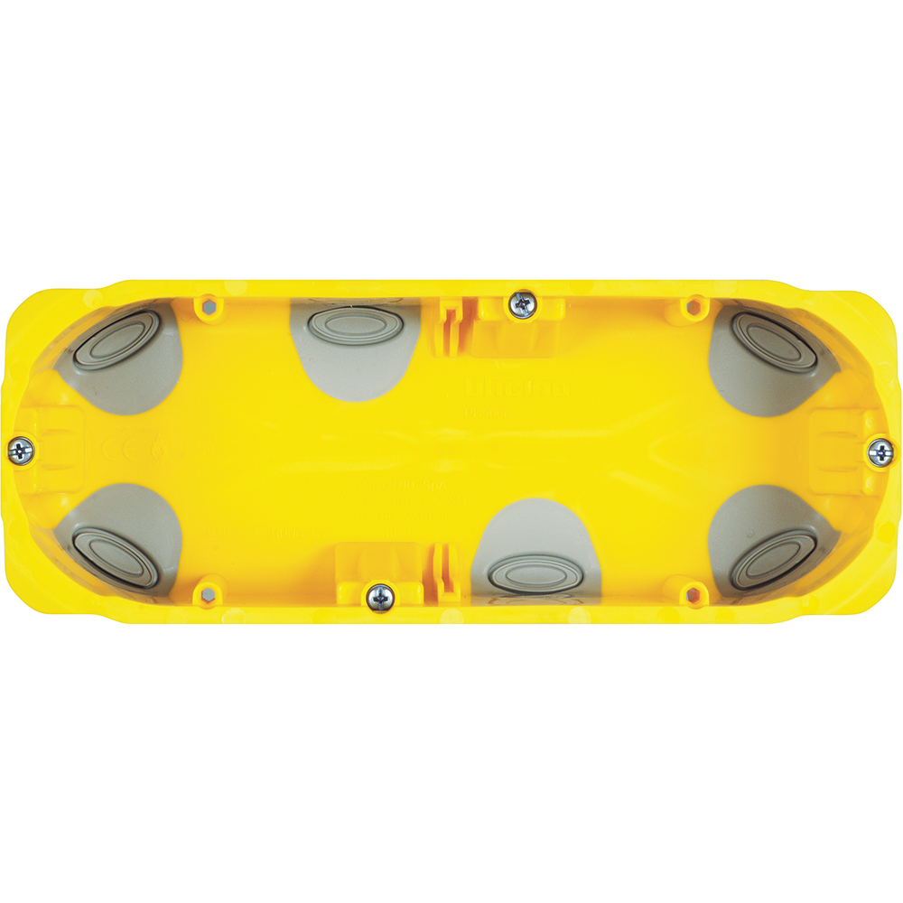 картинка Коробка установочная на 6/7 модулей, для гипсокартона 183,5 мм. x 71 мм. x 52 мм . Bticino от магазина pro-decor.kz