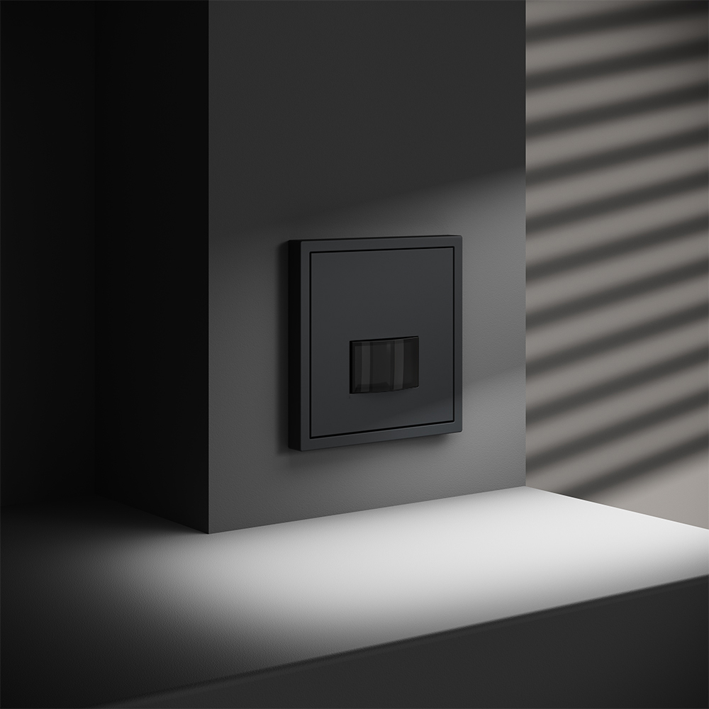 картинка Датчик движения встраиваемый VOLTUM S70, (графит) VLS070507 от магазина pro-decor.kz