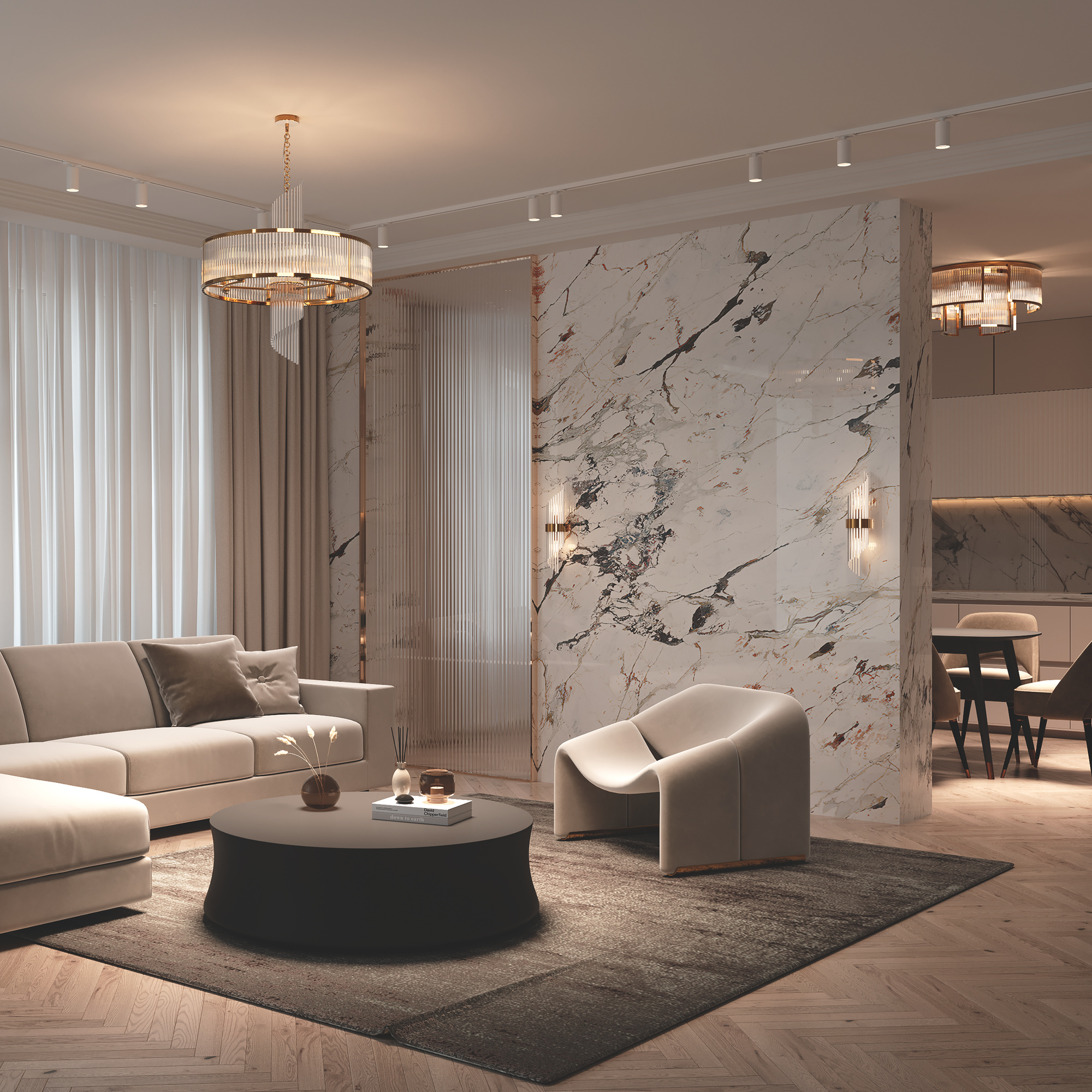 картинка Настенный светильник (бра) Maytoni MOD174WL-02G от магазина pro-decor.kz
