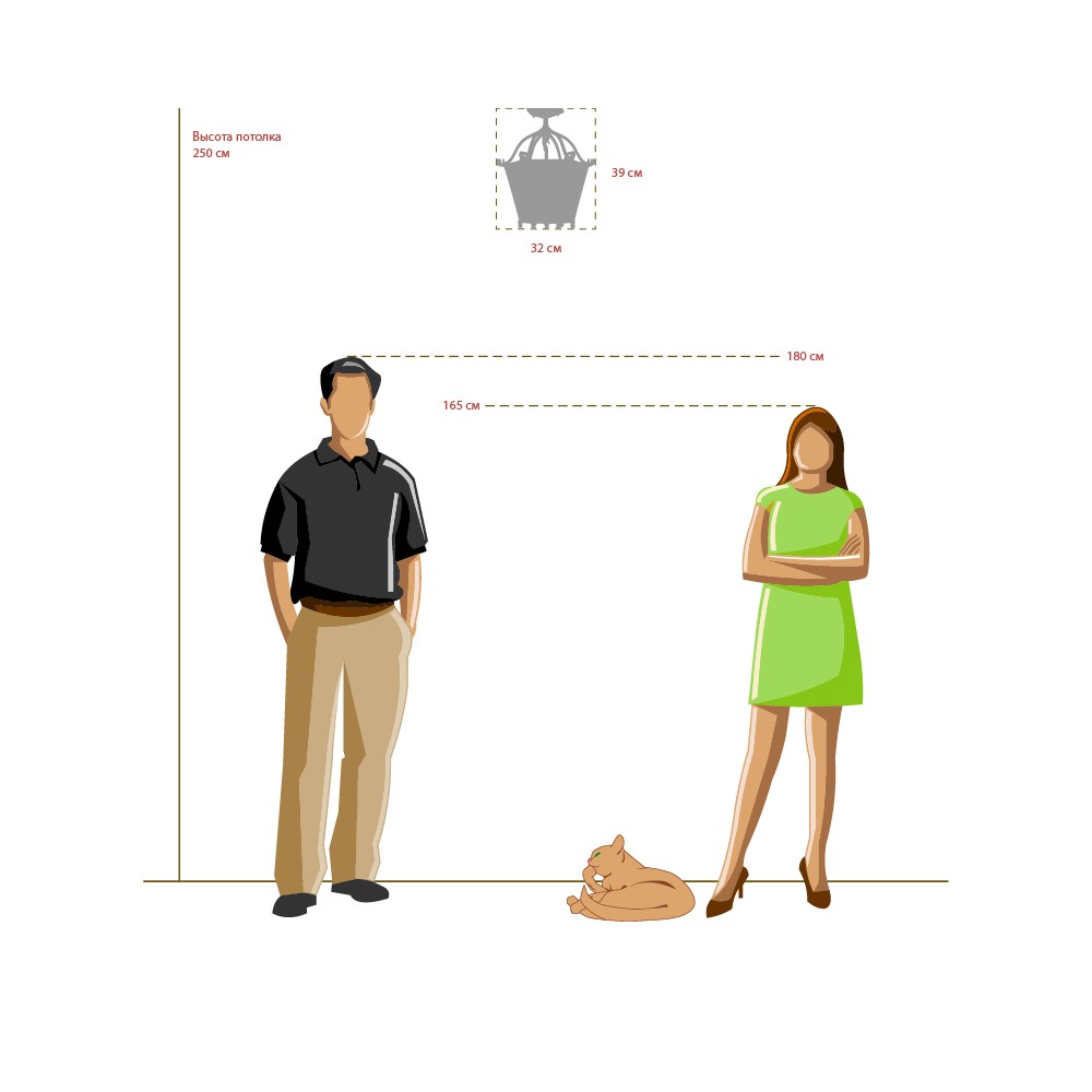 картинка Потолочный светильник Chiaro Айвенго 382012503 от магазина pro-decor.kz