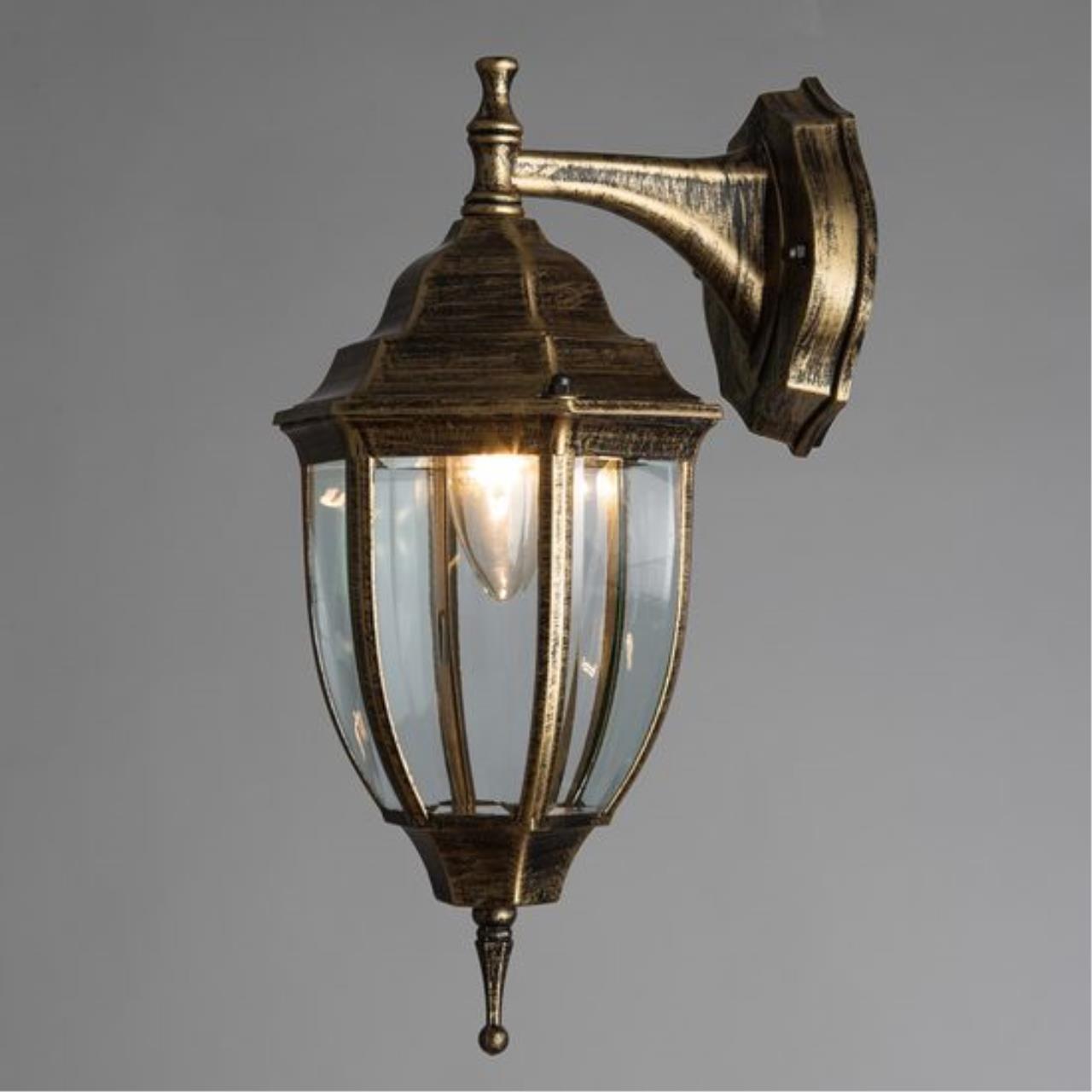 картинка Уличный настенный светильник Arte Lamp Pegasus A3152AL-1BN от магазина pro-decor.kz