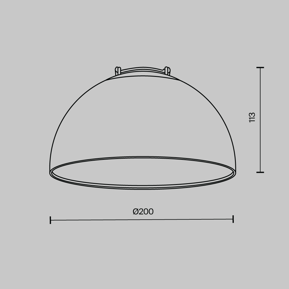 картинка Подвесной светильник Technical TR126B-20W3K-W от магазина pro-decor.kz