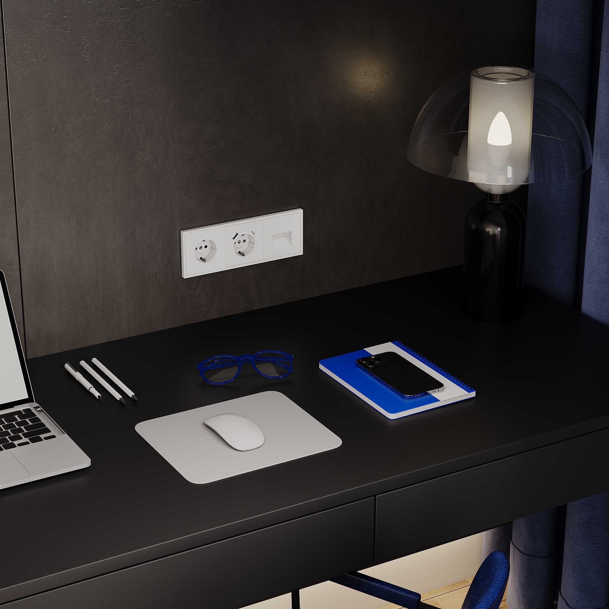 картинка Розетка встраиваемая VOLTUM S70 с заземлением 16А, (белый матовый) VLS040102 от магазина pro-decor.kz