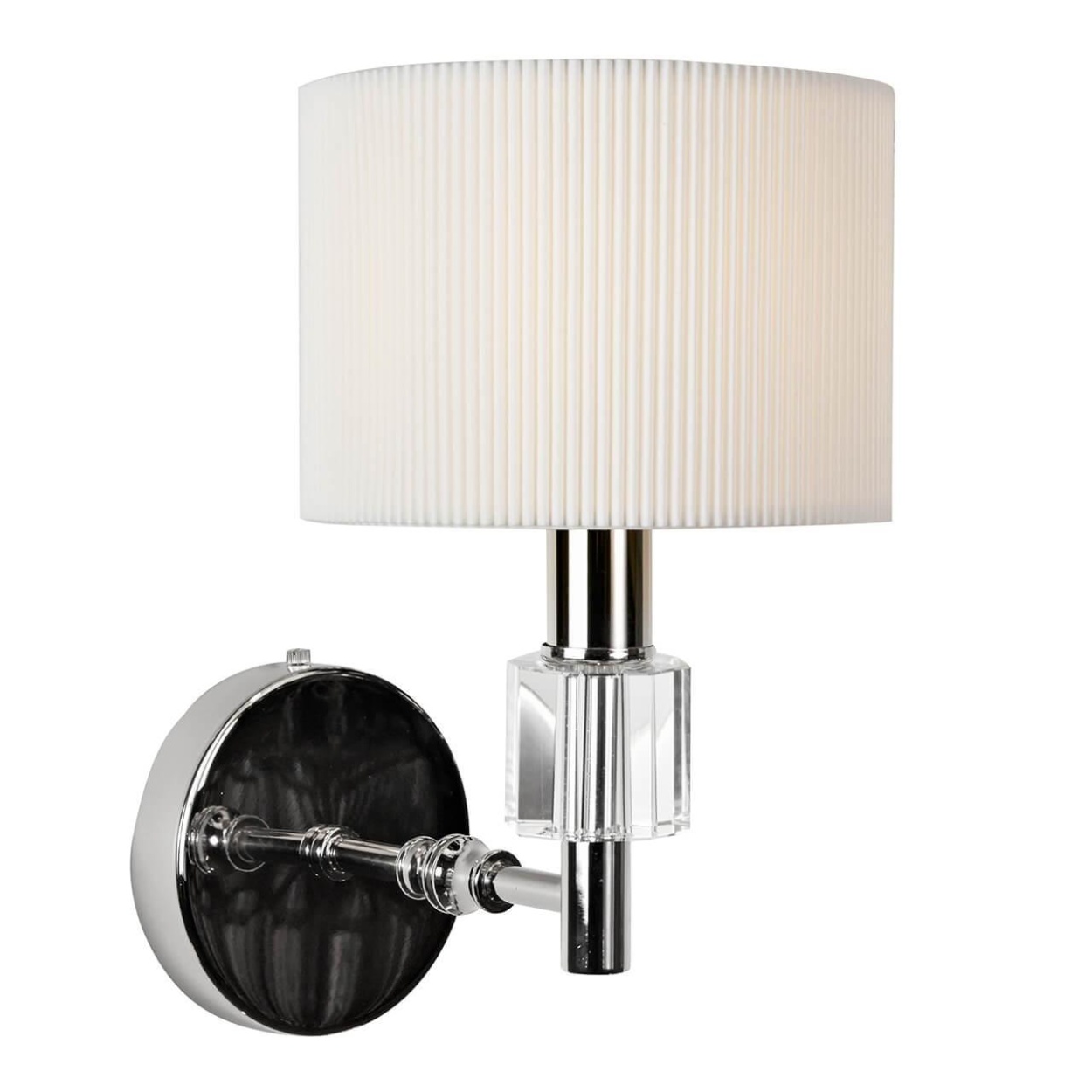 картинка Бра iLamp Alexa W2404-1 Nickel от магазина pro-decor.kz