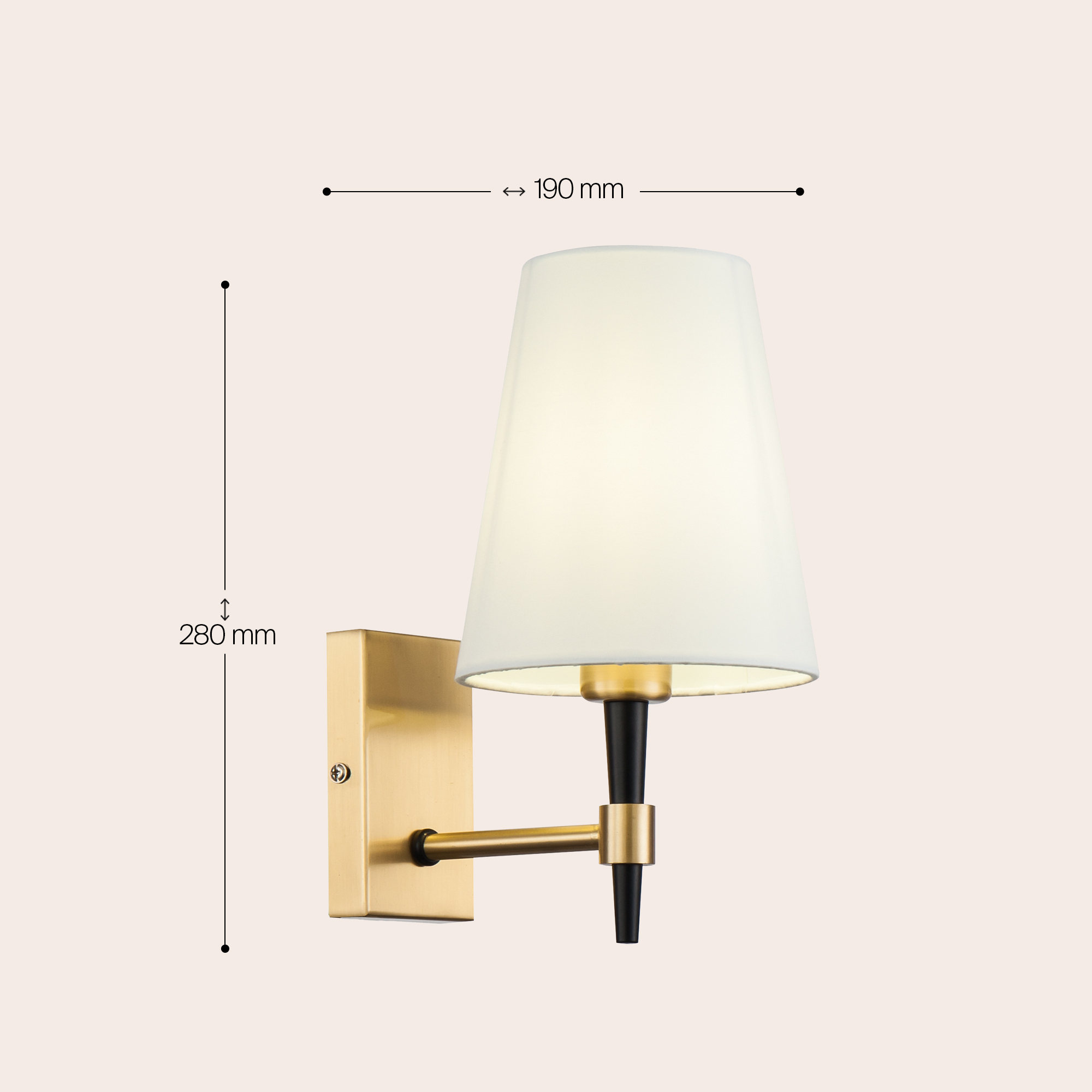 картинка Бра Maytoni Zaragoza H001WL-01BS от магазина pro-decor.kz