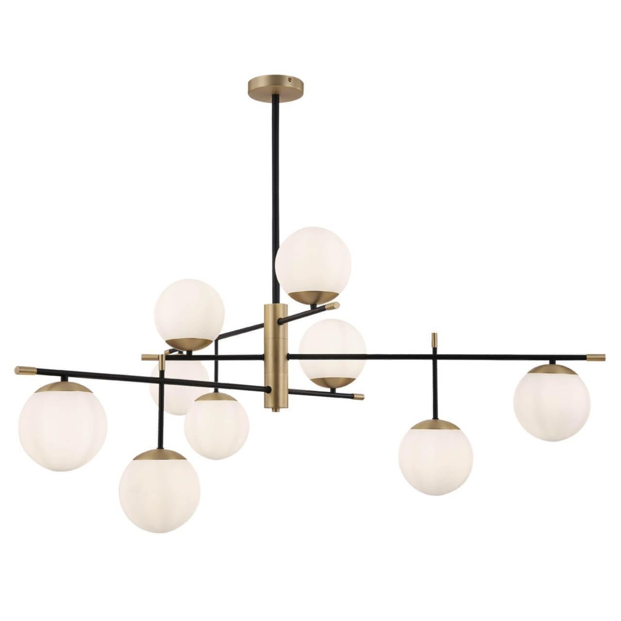 картинка Подвесной светильник Maytoni Nostalgia MOD048PL-09G от магазина pro-decor.kz