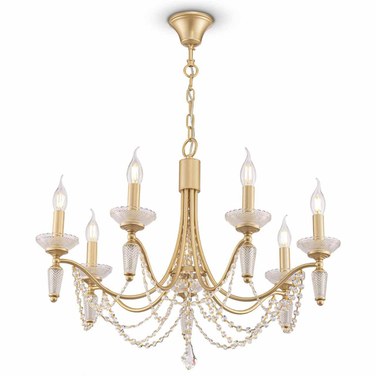 картинка Подвесная люстра Freya Zoe FR2009PL-07G от магазина pro-decor.kz