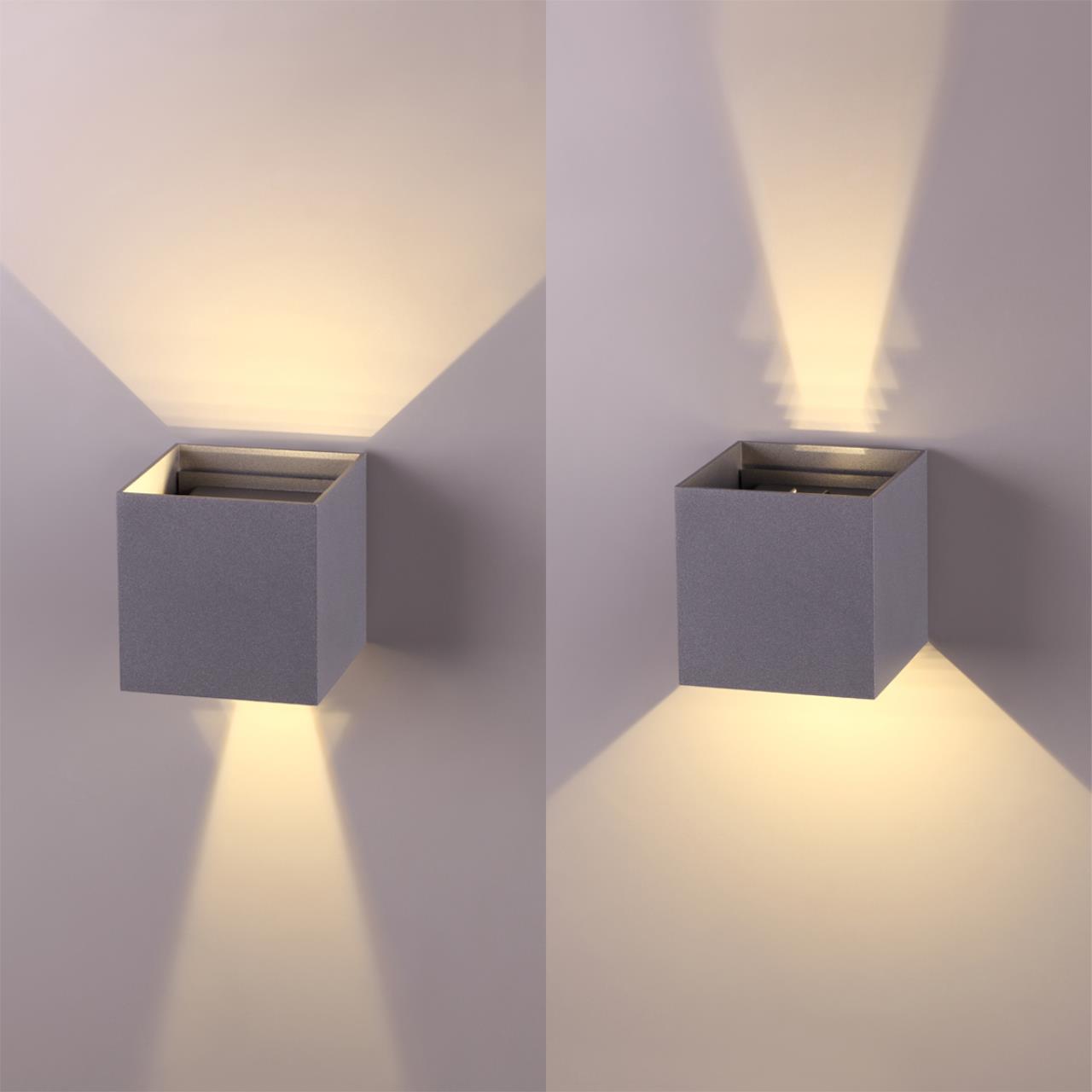 картинка Уличный настенный светодиодный светильник Novotech Street Kaimas 358004 от магазина pro-decor.kz