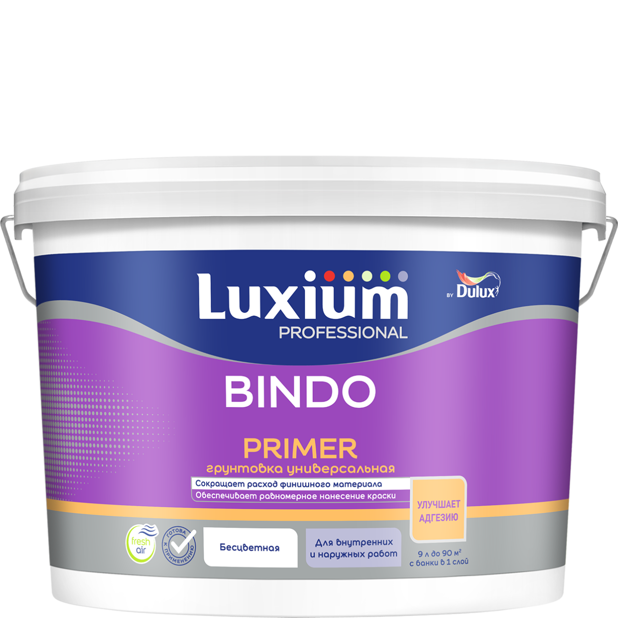 Купить Грунт универсальный Luxium by Dukux Professional Bindo Primer 9л Грунт универсальный Luxium by Dukux Professional Bindo Primer 9л