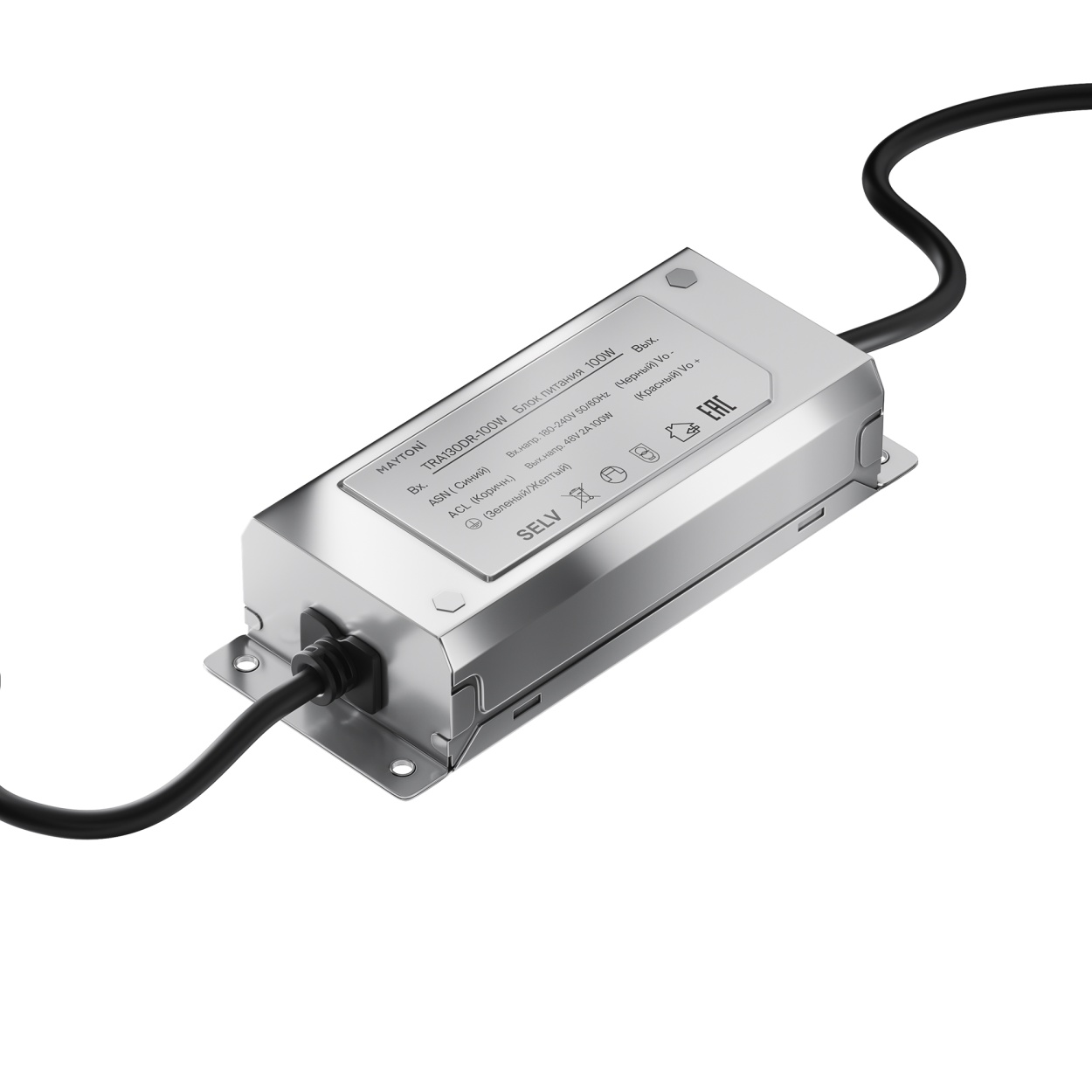 картинка Комплектующие для текстильной подвесной системы Technical TRA130DR-100W от магазина pro-decor.kz