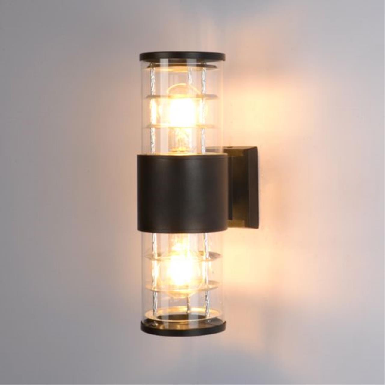 картинка Настенный уличный светильник Arte Lamp TOKYO A5315AL-2BK от магазина pro-decor.kz