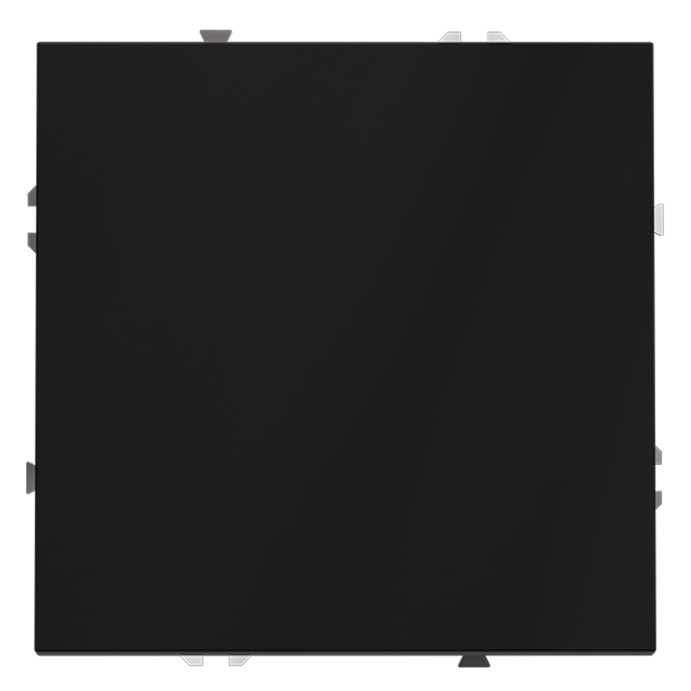 картинка Проходной переключатель встраиваемый VOLTUM S70 одноклавишный 10А, (черный матовый) VLS010308 от магазина pro-decor.kz