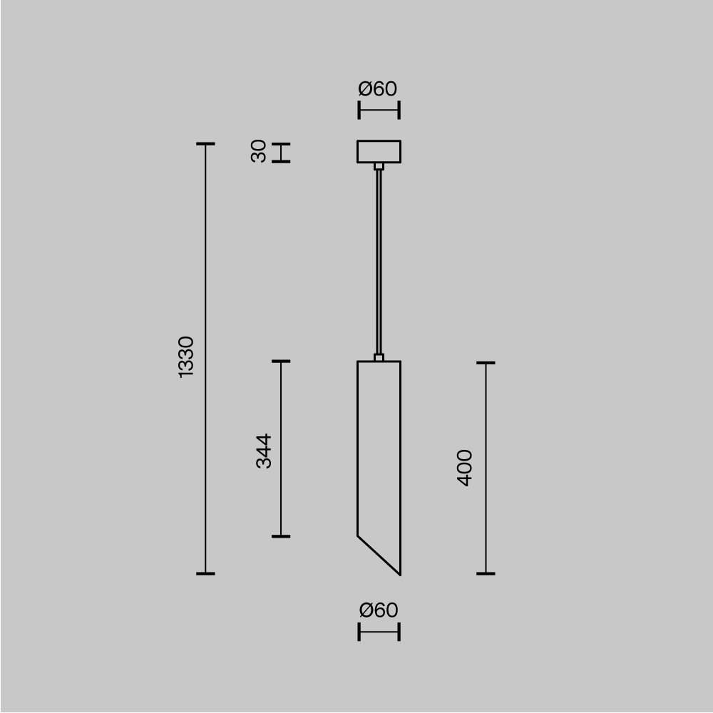 картинка Подвесной светильник Technical P044PL-01-40GU10-W Lipari от магазина pro-decor.kz