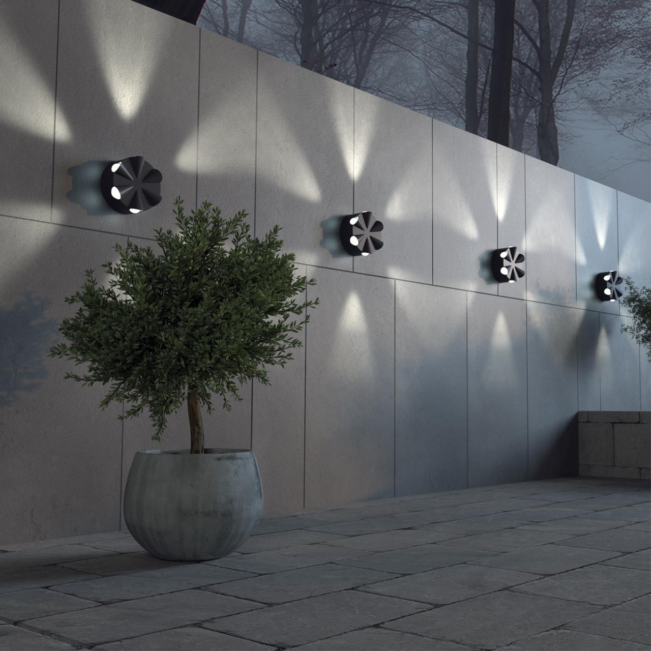 картинка Уличный настенный светодиодный светильник Novotech Street Calle 358941 от магазина pro-decor.kz