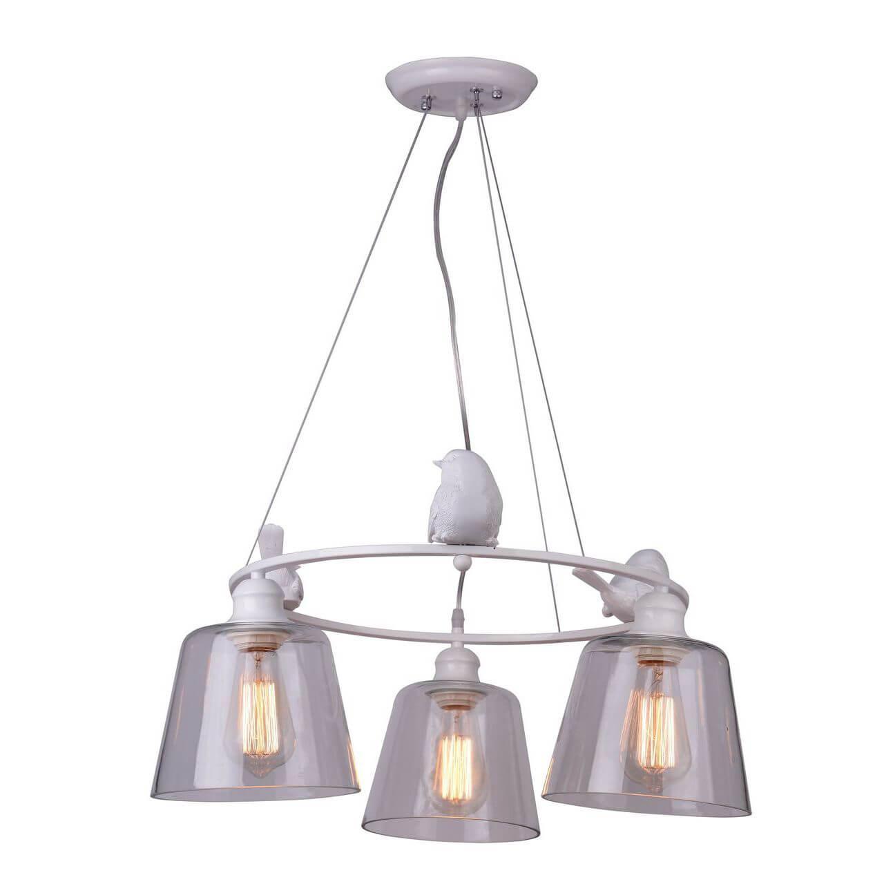 картинка Подвесной светильник Arte Lamp Passero A4289LM-3WH магазин pro-decor.kz являющийся официальным дистрибьютором в Казахстане картинка Подвесной светильник Arte Lamp Passero A4289LM-3WH от магазина pro-decor.kz