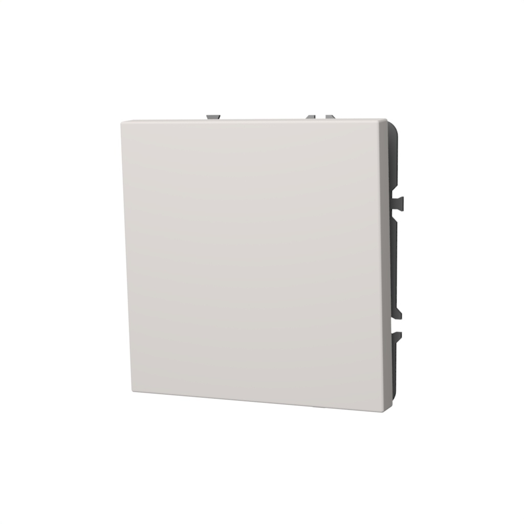 картинка Выключатель встраиваемый VOLTUM S70 одноклавишный 10А, (белый матовый) VLS010102 от магазина pro-decor.kz