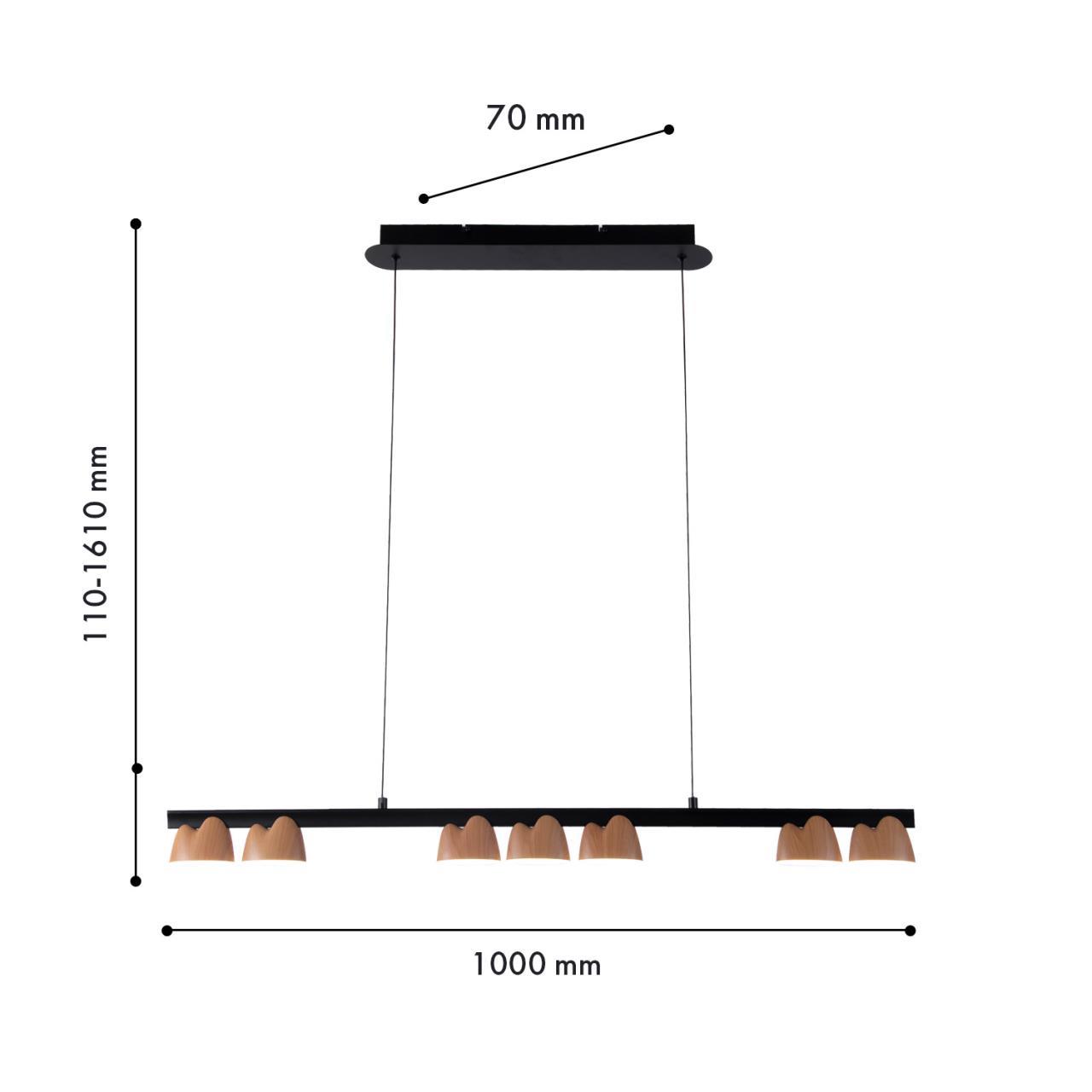 картинка Подвесной светильник Interline 4266-7P от магазина pro-decor.kz