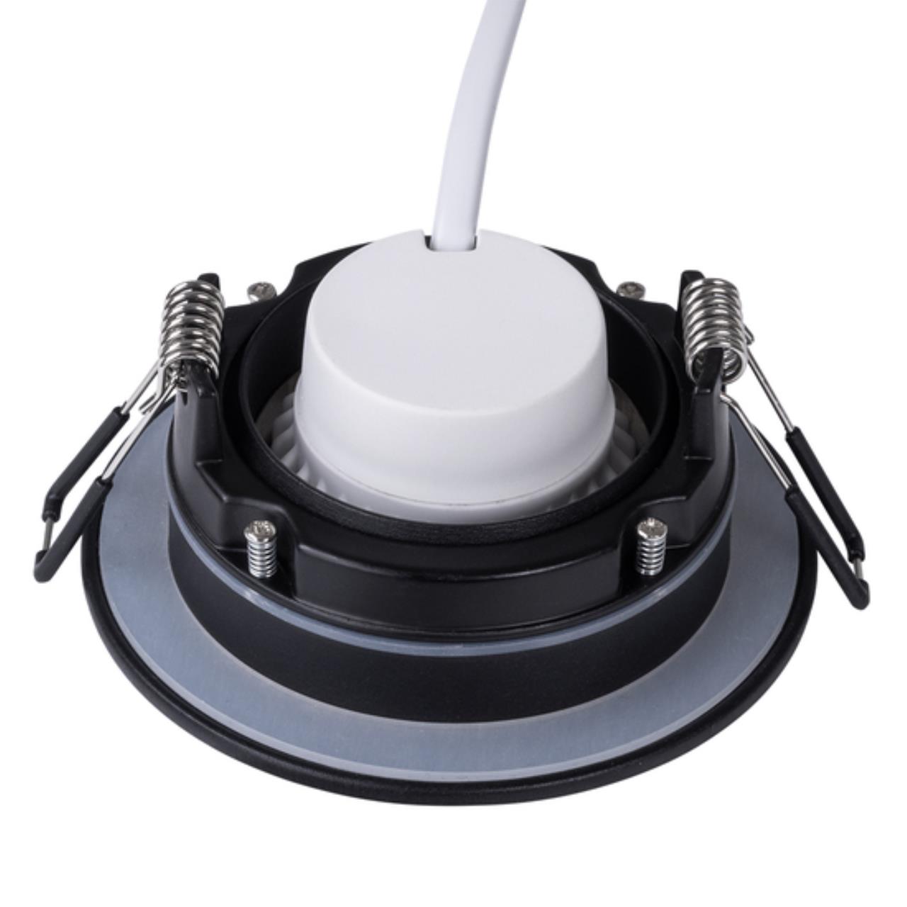 картинка Встраиваемый светильник Arte Lamp GIRO A2867PL-1BK от магазина pro-decor.kz