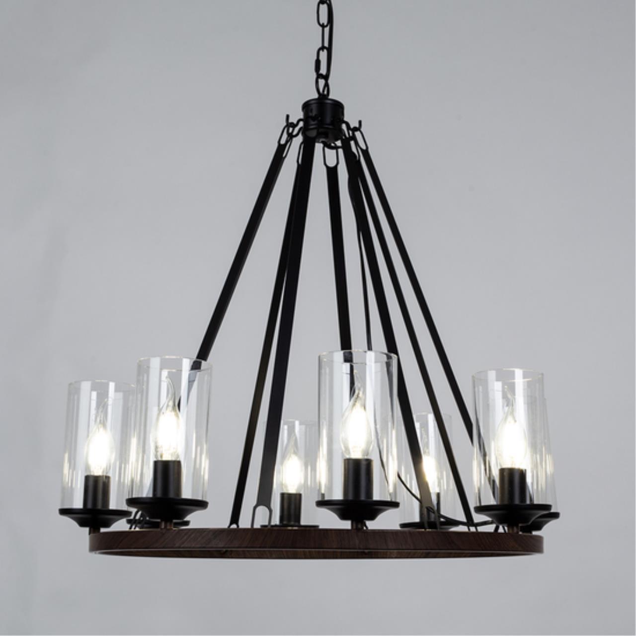 картинка Подвесной светильник Arte Lamp DALIM A7014SP-8BK от магазина pro-decor.kz