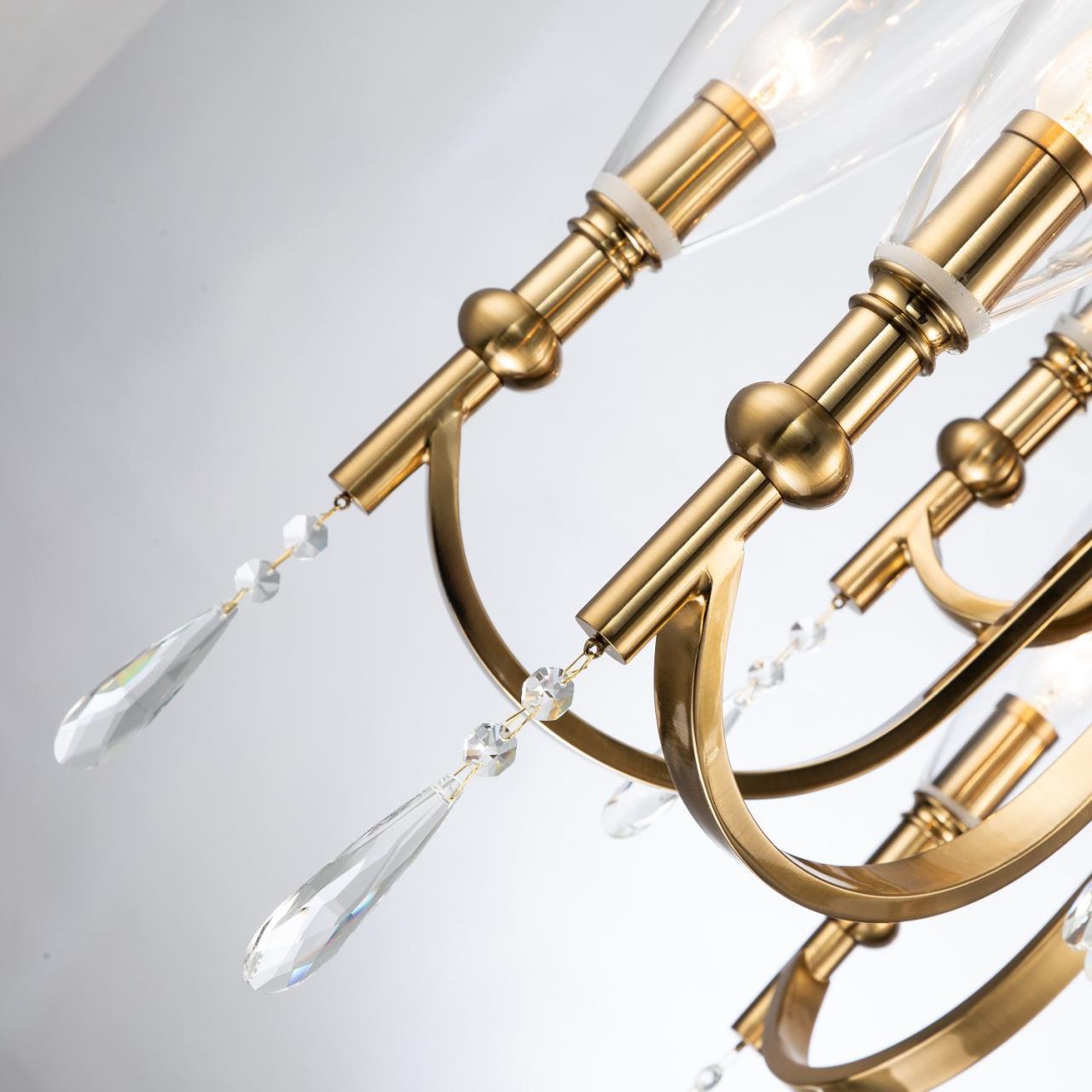 картинка Подвесная люстра Favourite Lyra 2968-9P от магазина pro-decor.kz