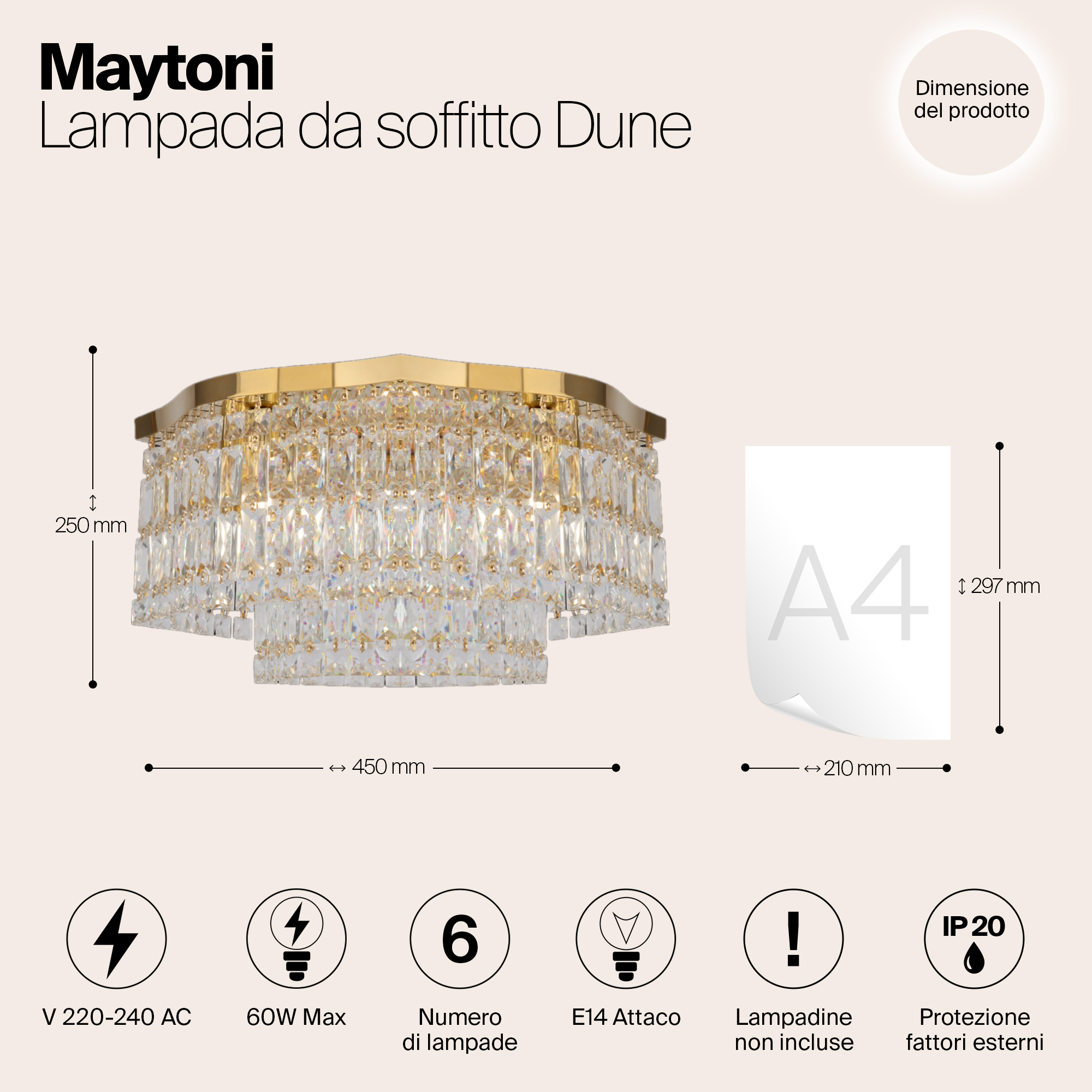 картинка Потолочный светильник Maytoni DIA005CL-06G магазин pro-decor.kz являющийся официальным дистрибьютором в Казахстане картинка Потолочный светильник Maytoni DIA005CL-06G от магазина pro-decor.kz