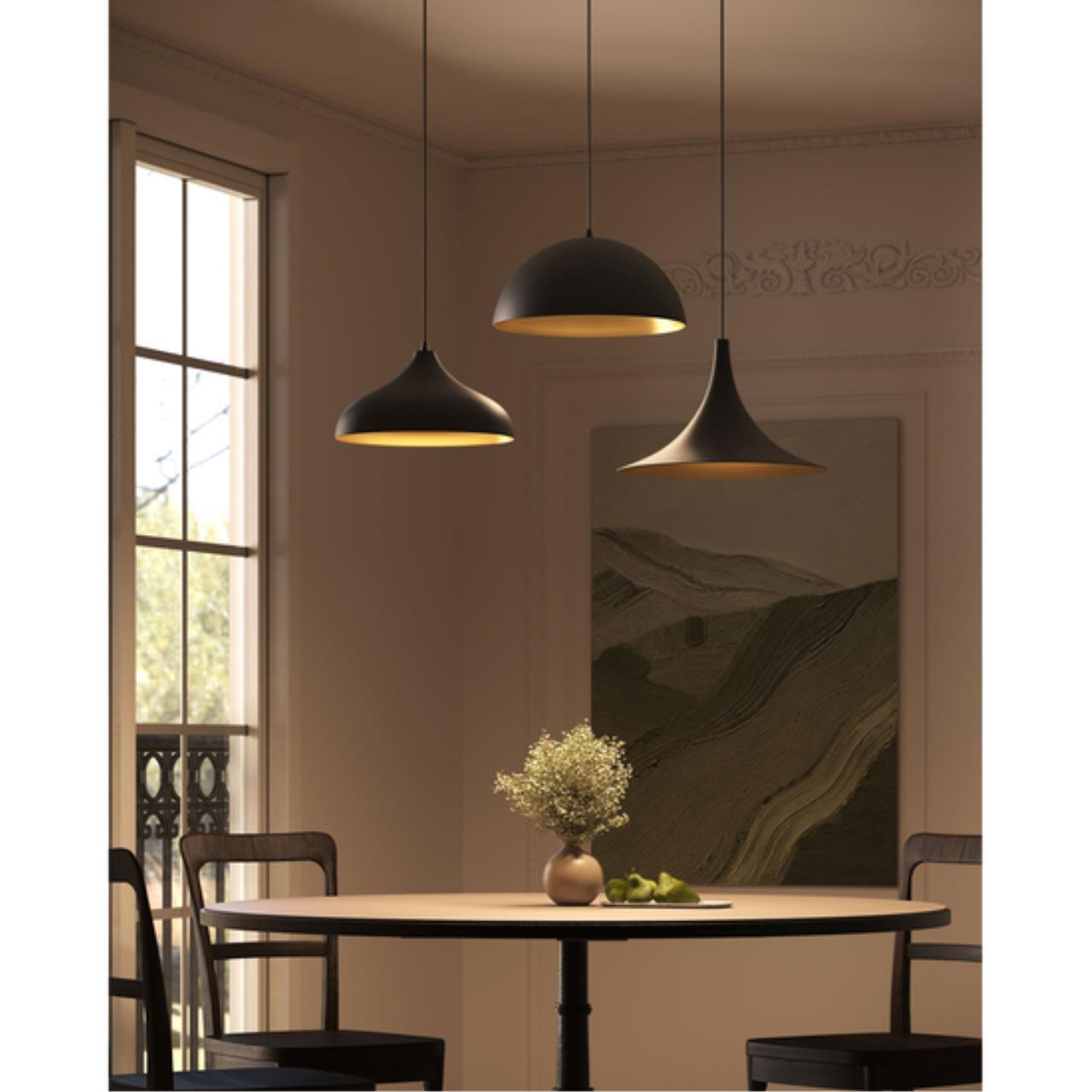 картинка Подвесной светильник Arte Lamp CARMEL A7076SP-1BK от магазина pro-decor.kz