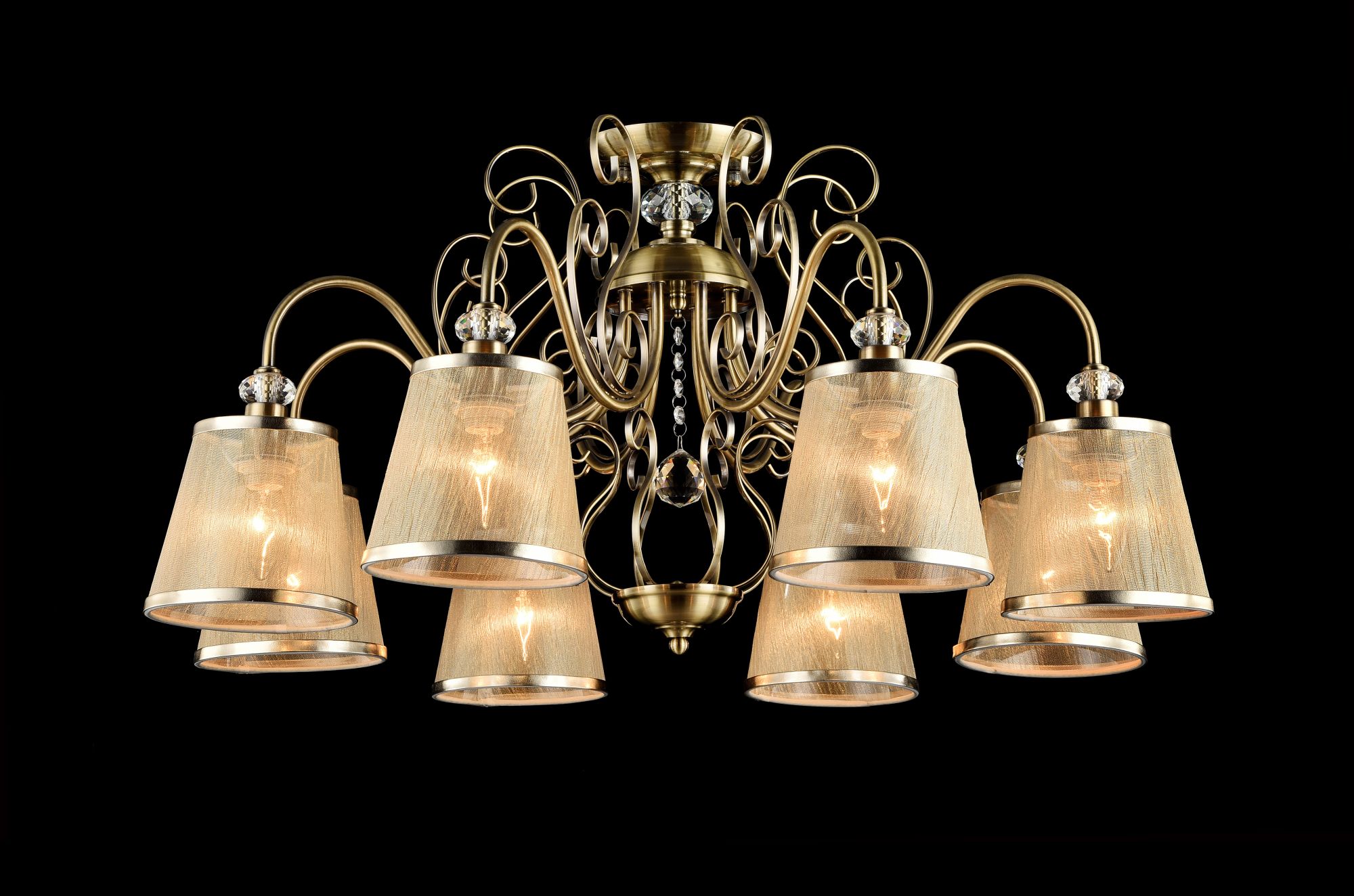 картинка Подвесная люстра Freya Driana FR2405-PL-08-BZ от магазина pro-decor.kz