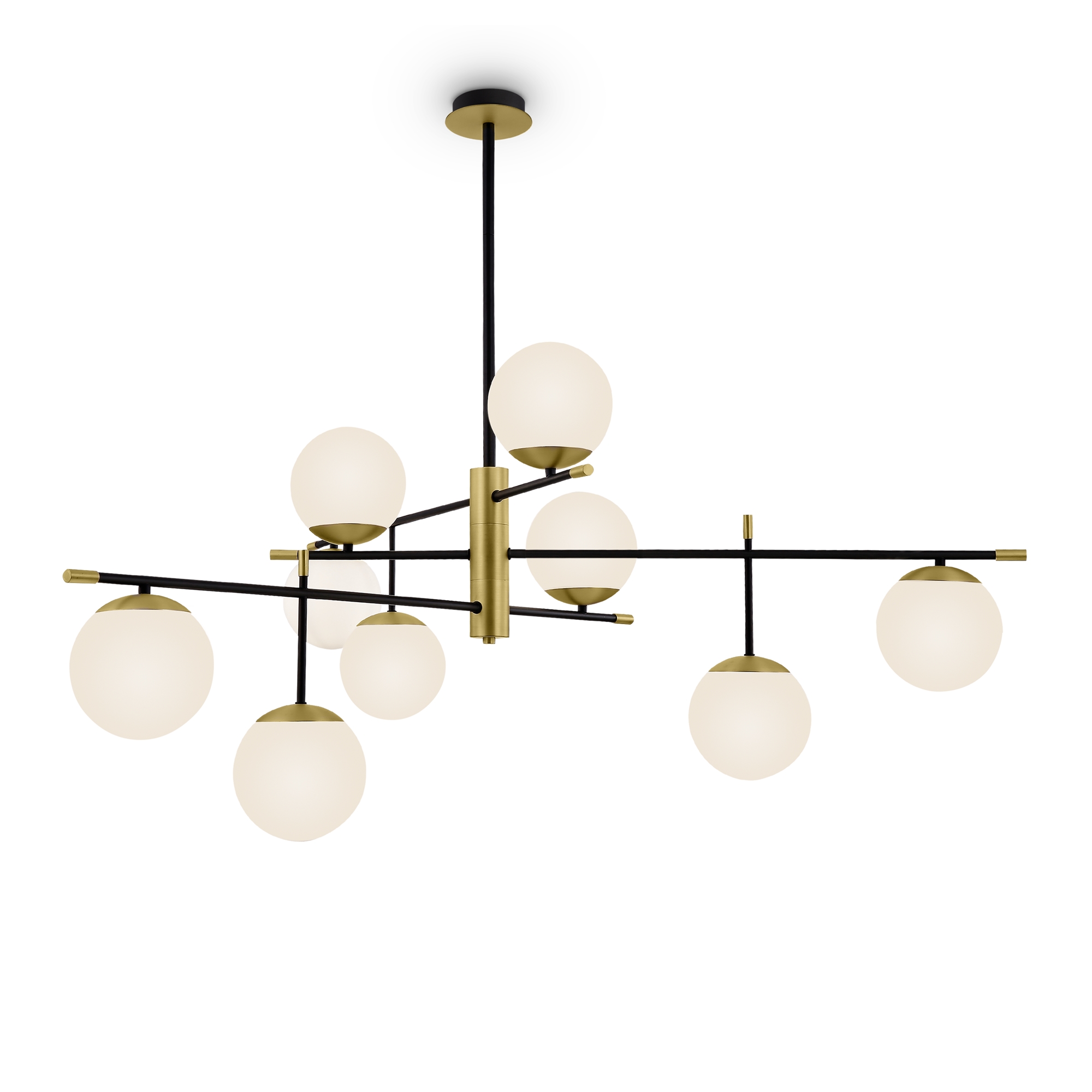 картинка Подвесной светильник Maytoni Nostalgia MOD048PL-09G от магазина pro-decor.kz