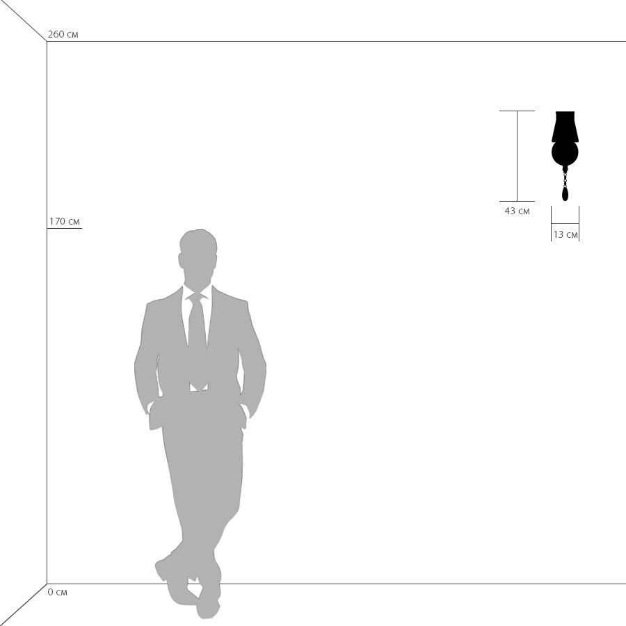 картинка Бра Lightstar Escica 806610 от магазина pro-decor.kz
