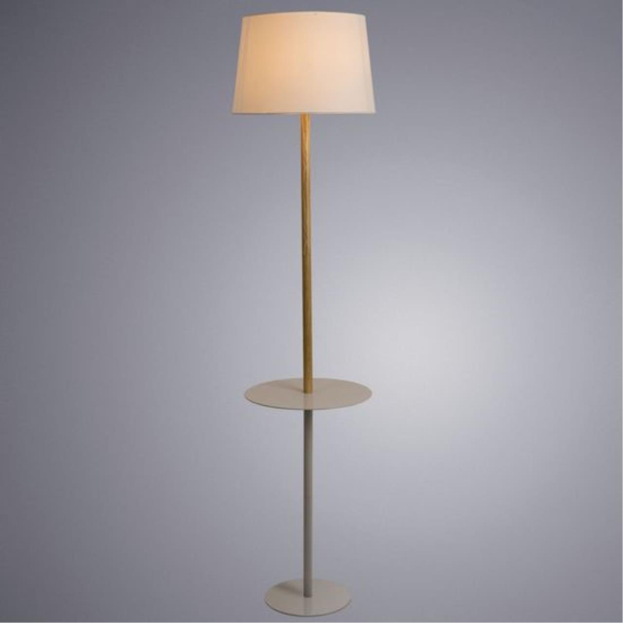 картинка Торшер Arte Lamp Connor A2102PN-1WH от магазина pro-decor.kz