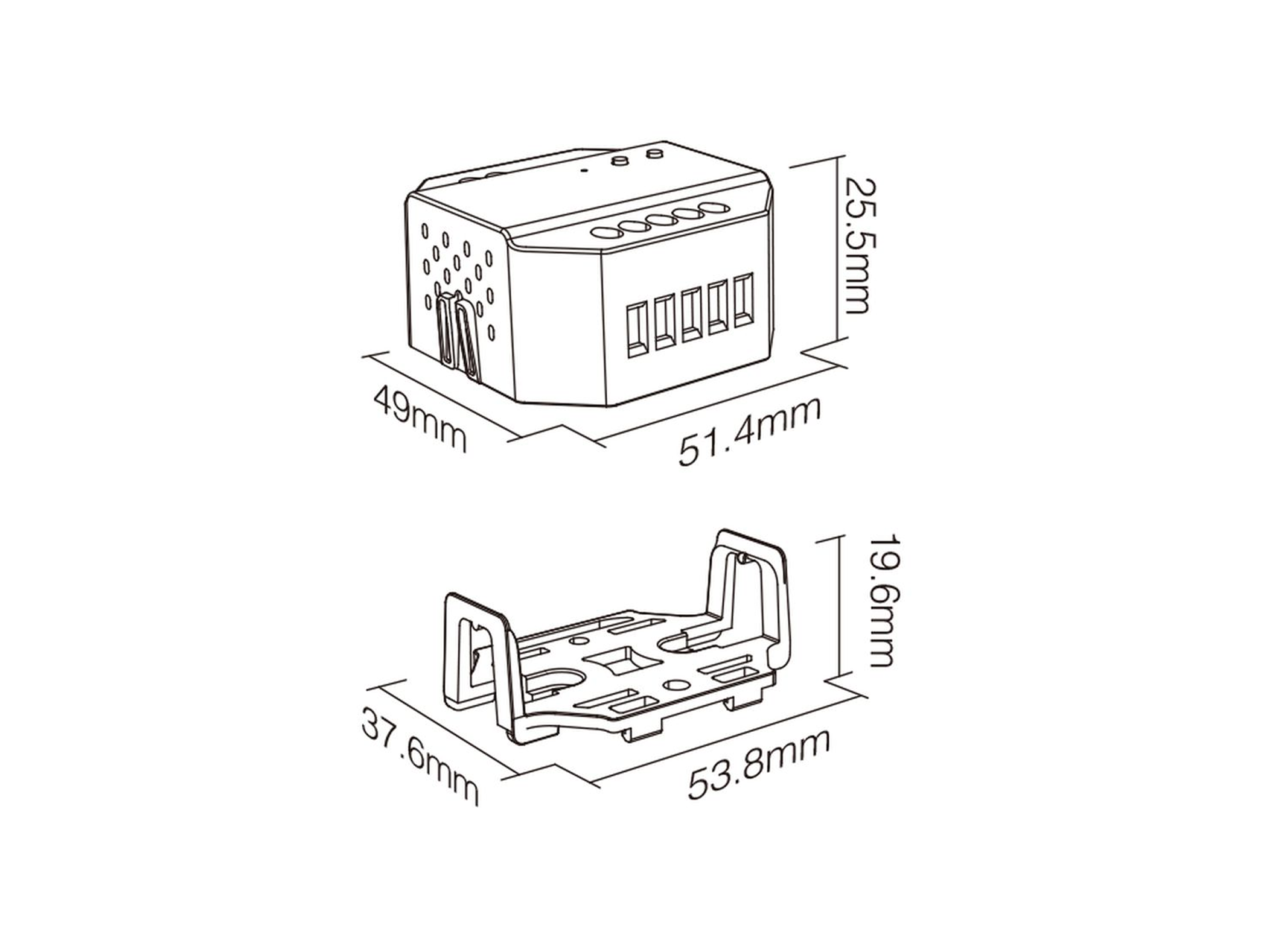 картинка SW-QC-АС/DIM-220 AC TRIAC диммер от магазина pro-decor.kz