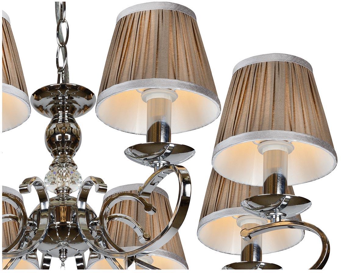 картинка Подвесная люстра iLamp Holiday RM6116/8CR от магазина pro-decor.kz