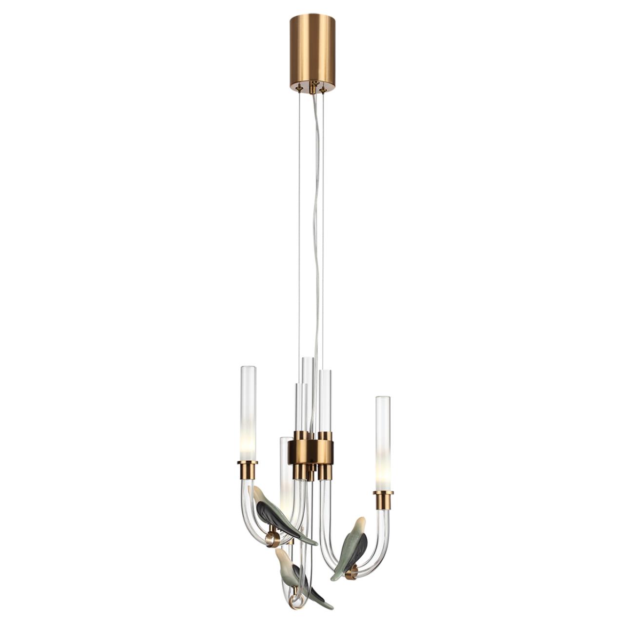 картинка 5431/6L Odeon Light Подвесной светильник LARK от магазина pro-decor.kz