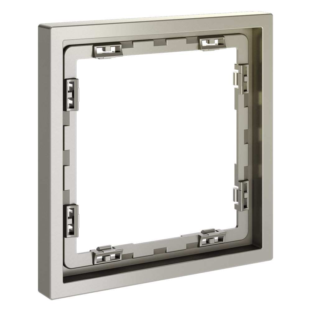 картинка Рамка пластиковая VOLTUM S70 на 1 пост, (шелк) VLS100104 от магазина pro-decor.kz