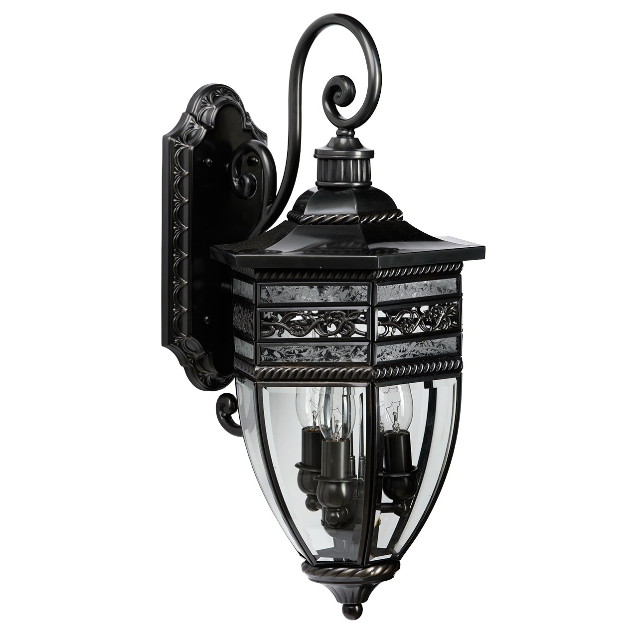 картинка Уличный настенный светильник Chiaro Корсо 2 801020603 от магазина pro-decor.kz