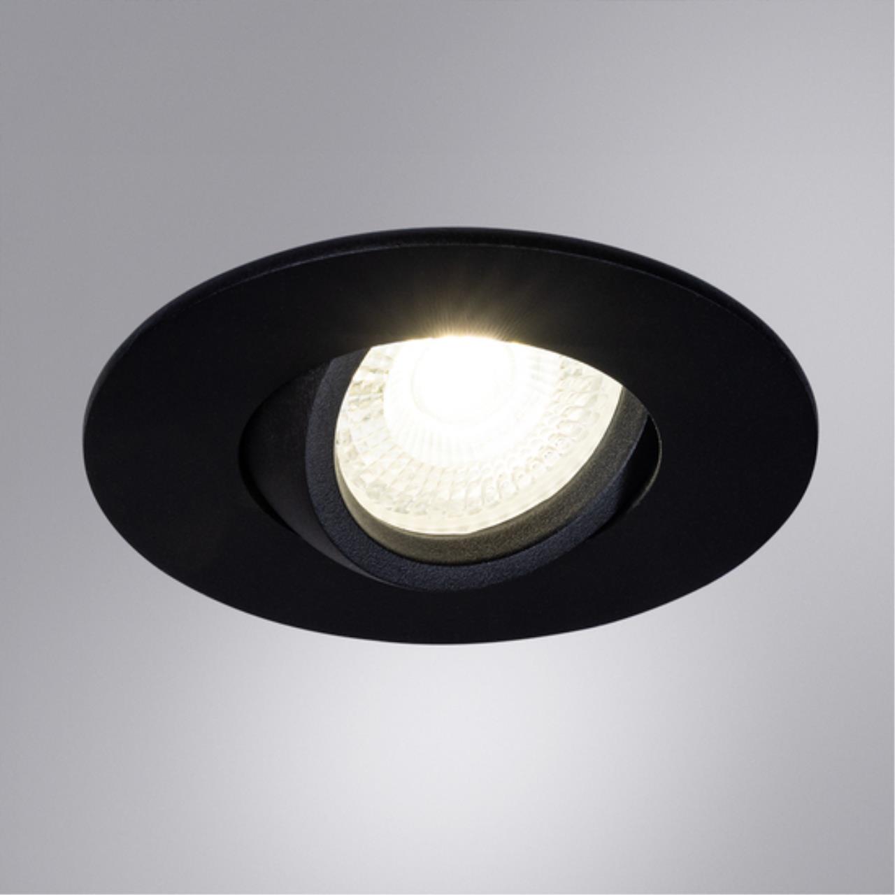 картинка Встраиваемый светильник Arte Lamp GIRO A2867PL-1BK от магазина pro-decor.kz