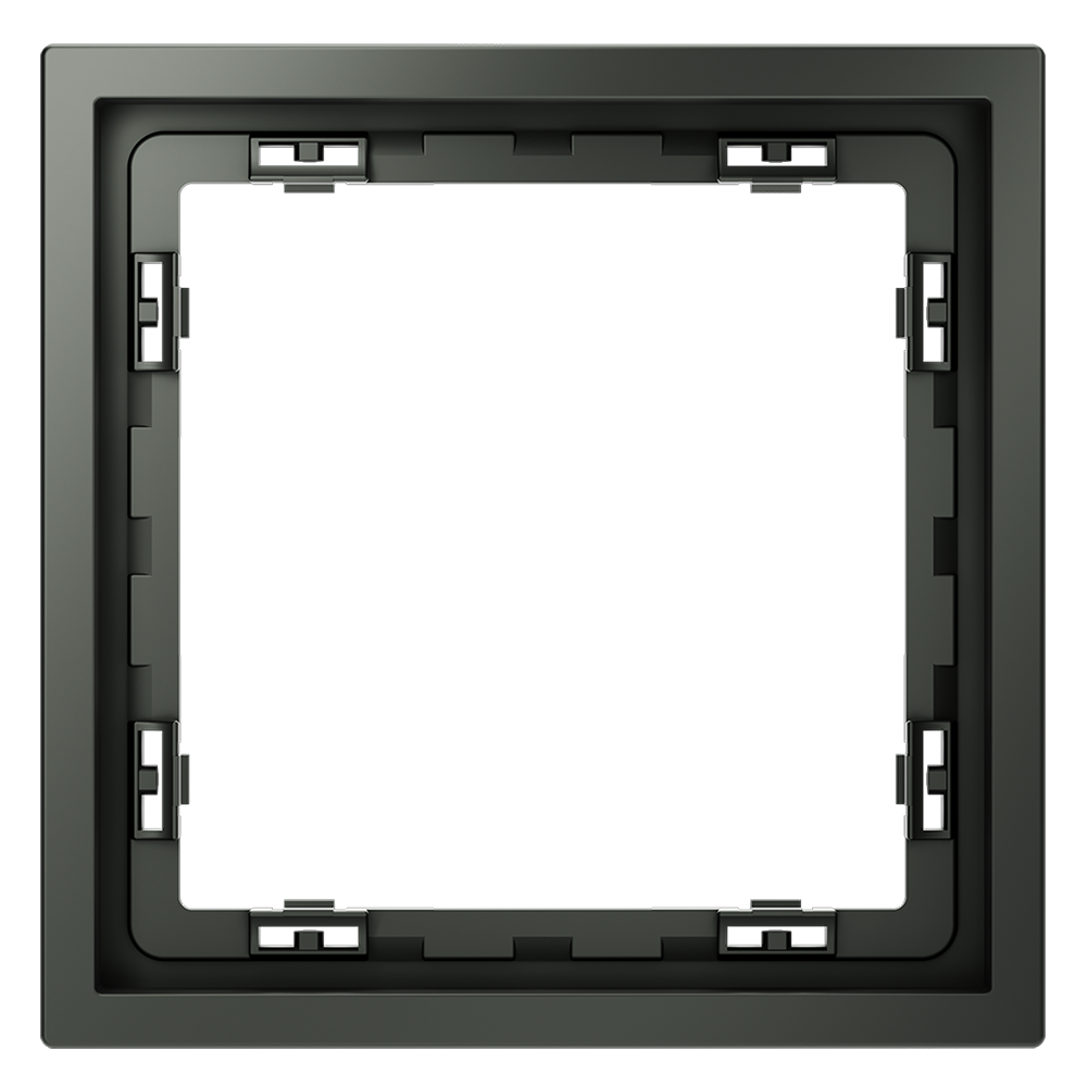 картинка Рамка пластиковая VOLTUM S70 на 1 пост, (титан) VLS100106 от магазина pro-decor.kz