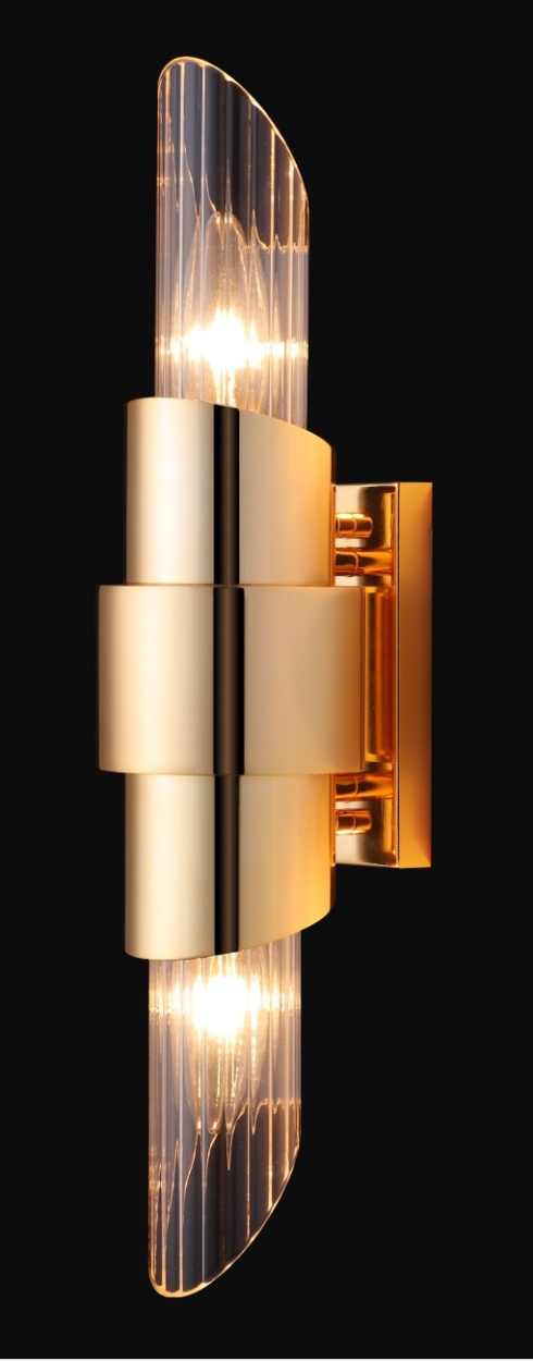 картинка Бра Crystal Lux JUSTO AP2 GOLD Crystal Lux 2130/402 от магазина pro-decor.kz